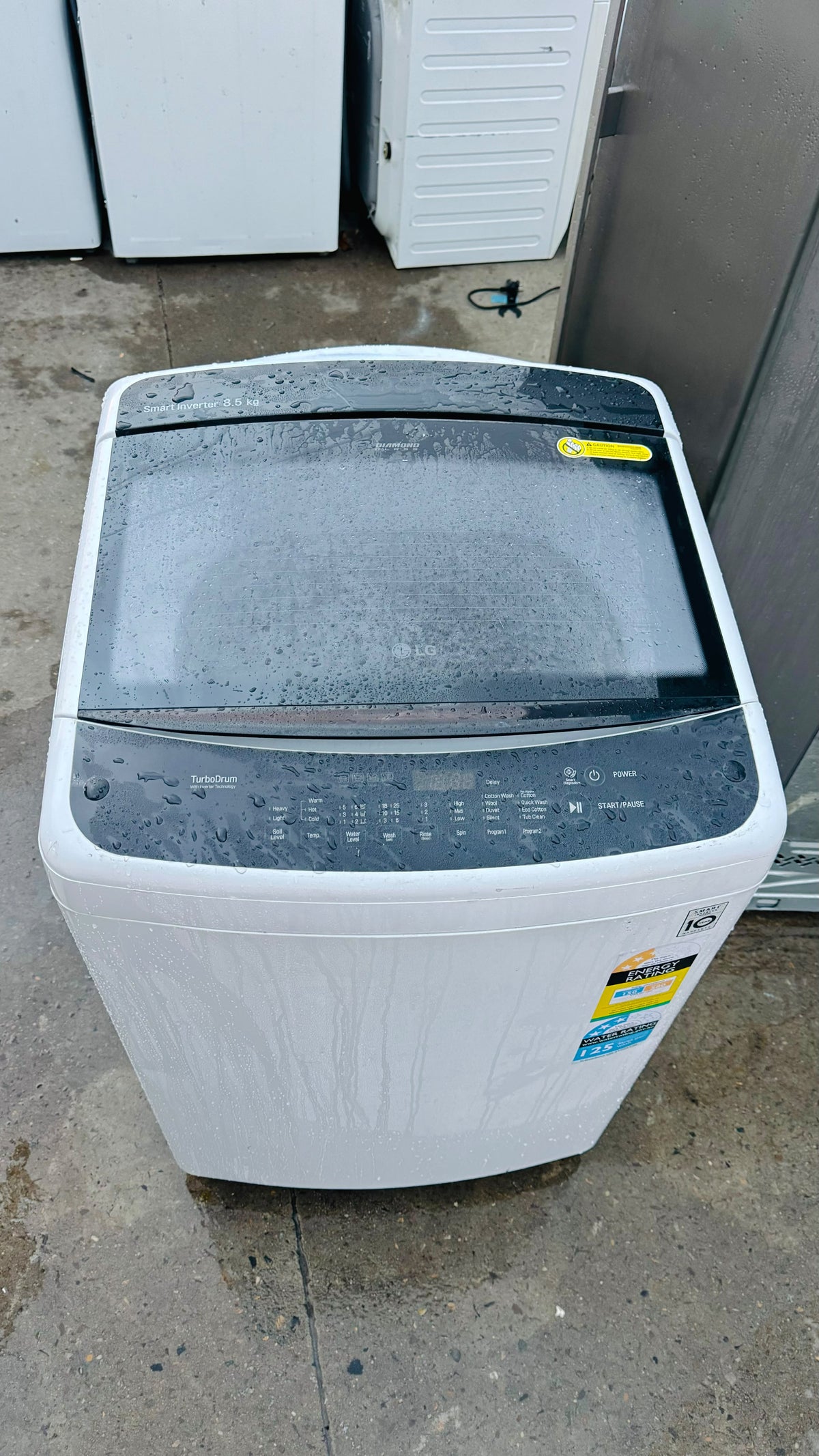 LG 8.5KGS TOP LOADER WASHING MACHINE