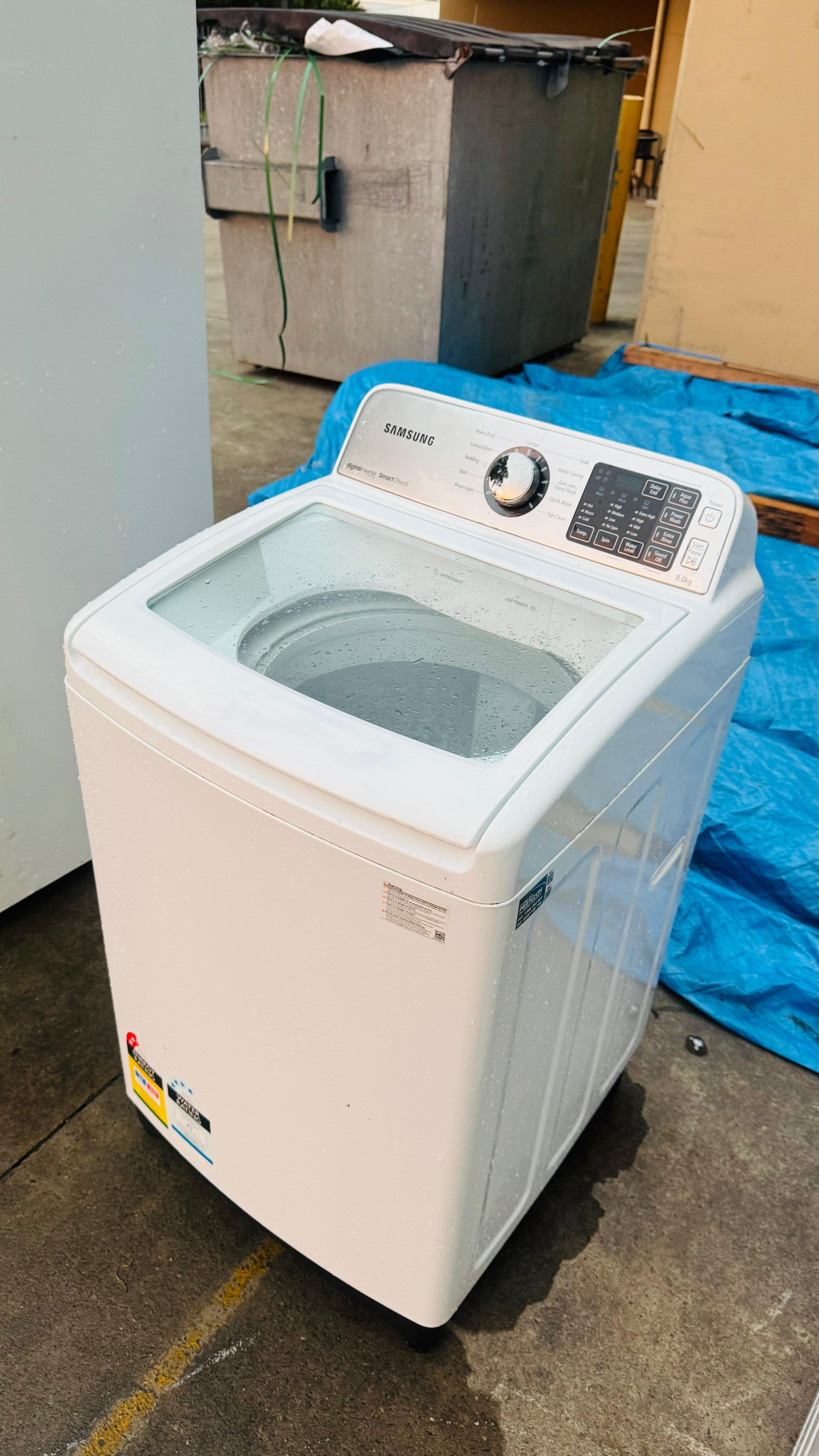 SAMSUNG 8 KGS TOP LOADER WASHING MACHINE