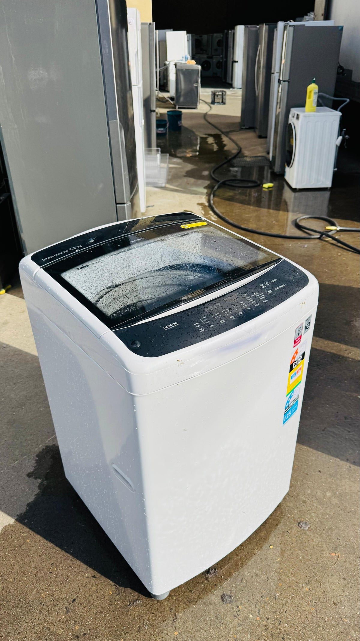 LG 8.5KGS TOP LOADER WASHING MACHINE