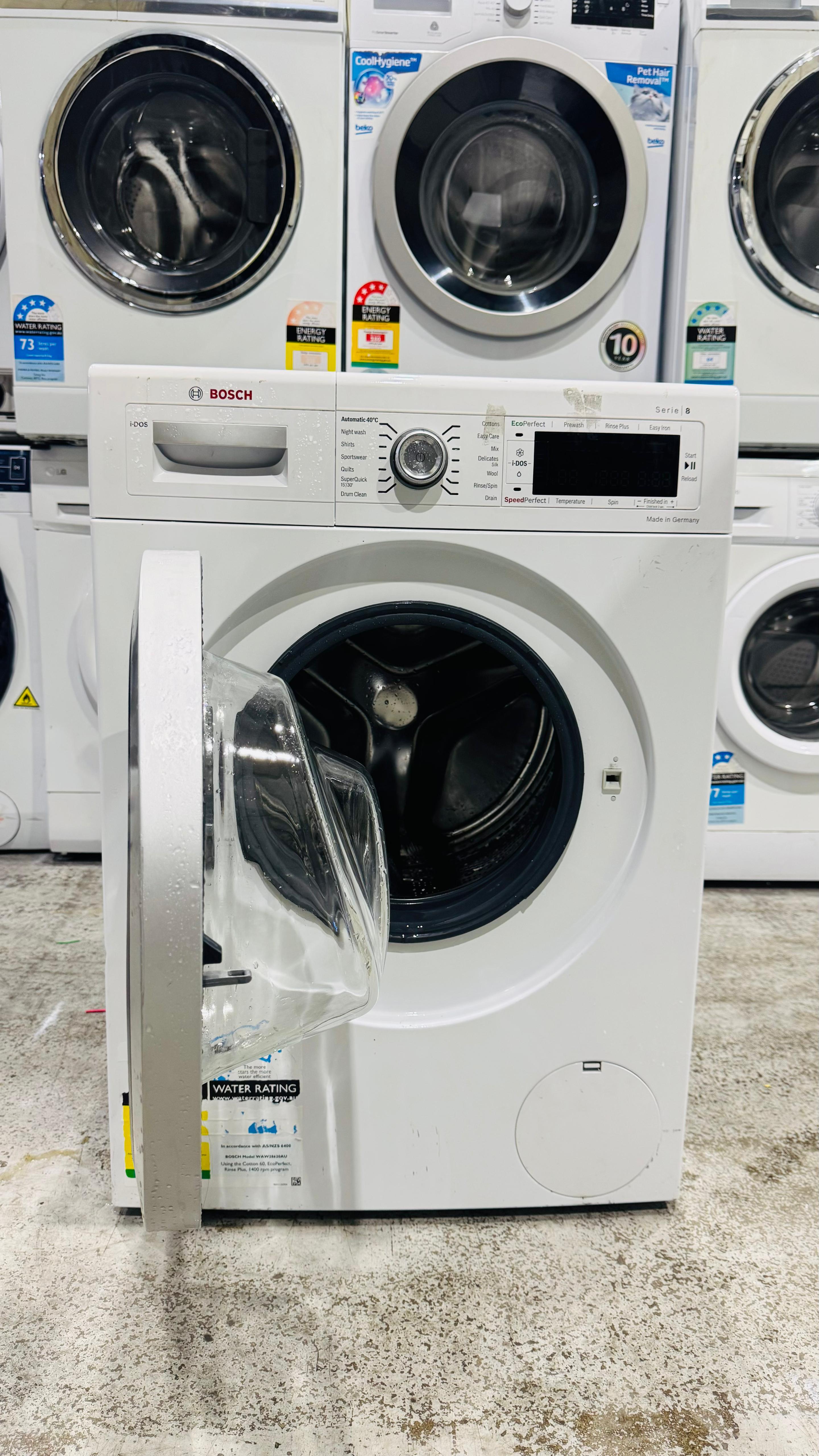 BOSCH 9 KGS FRONT LOADER WASHING MACHINE