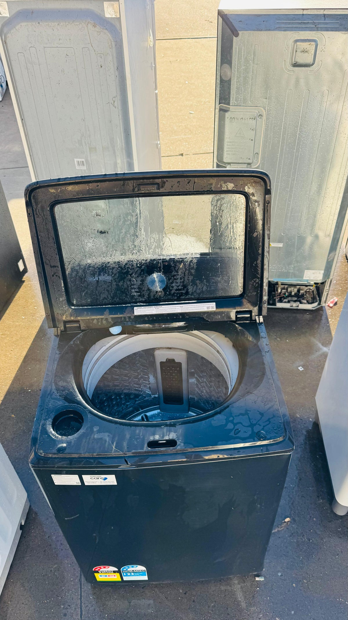SAMSUNG 12KGS TOP LOADER WASHING MACHINE