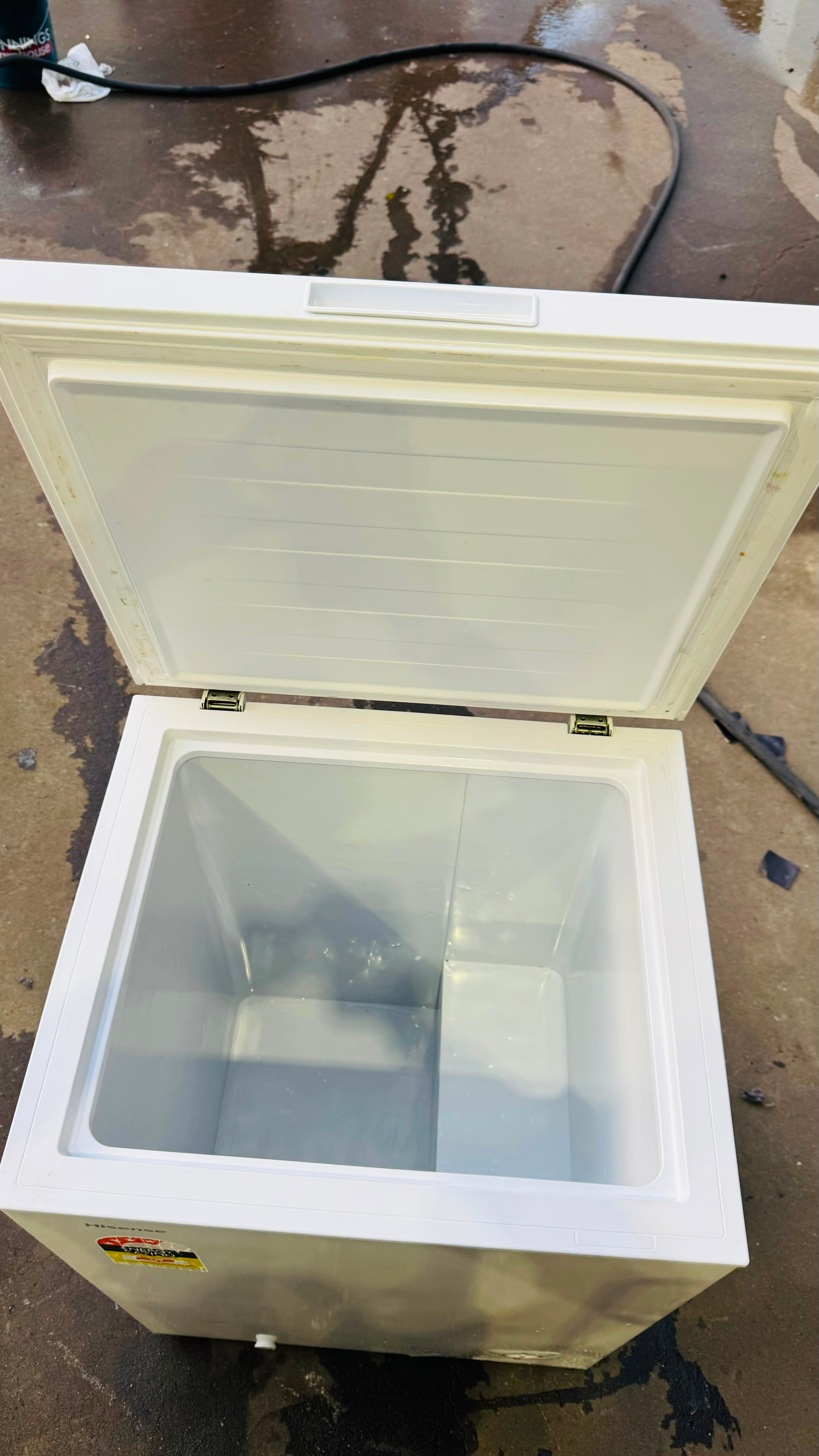HISENSE 145 LITRES CHEST FREEZER ONLY
