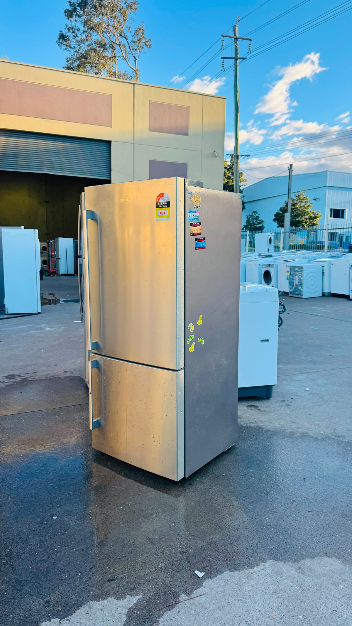 SAMSUNG 450 LITRES FRIDGE FREEZER