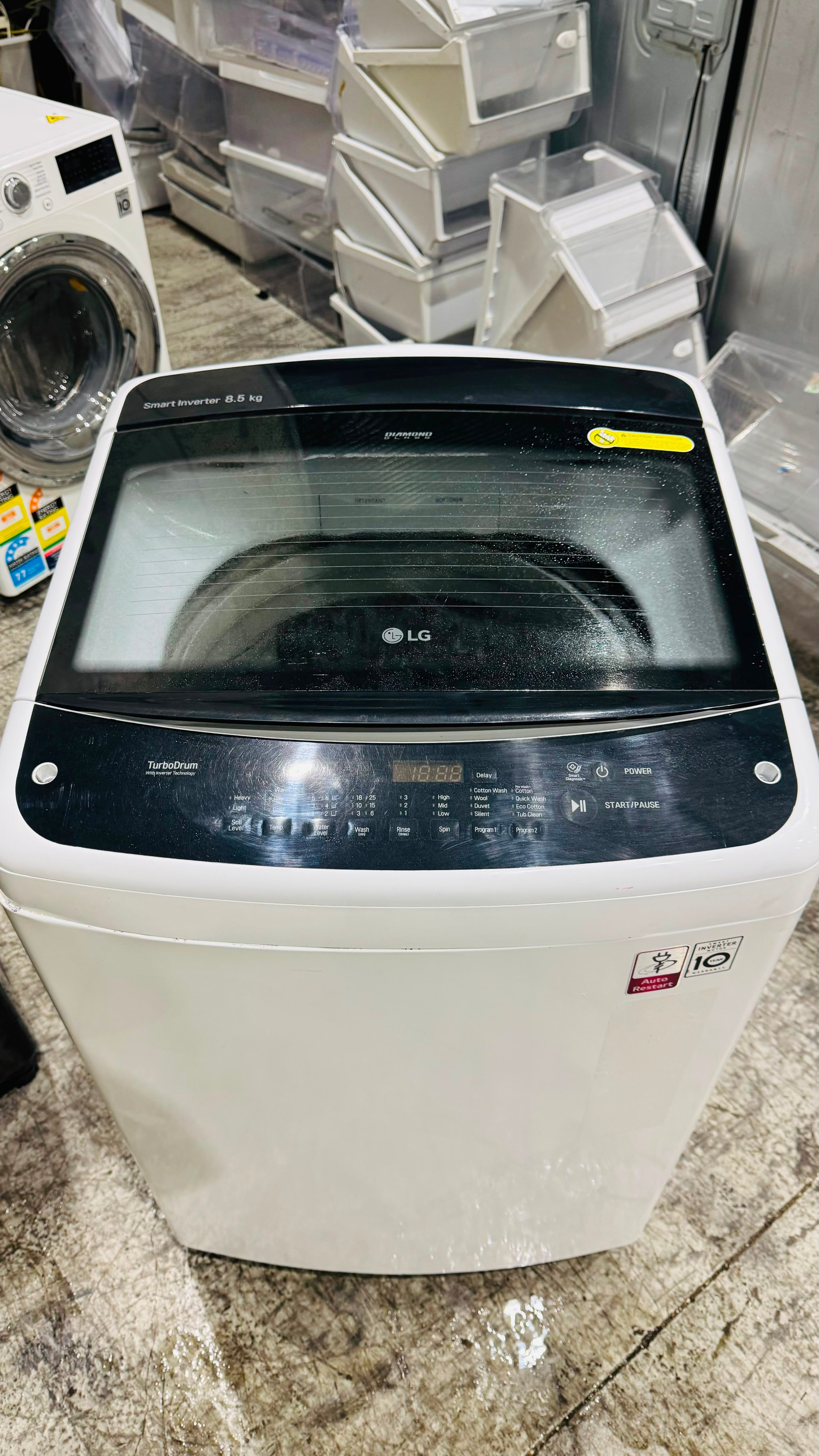 LG 8.5KGS TOP LOADER WASHING MACHINE
