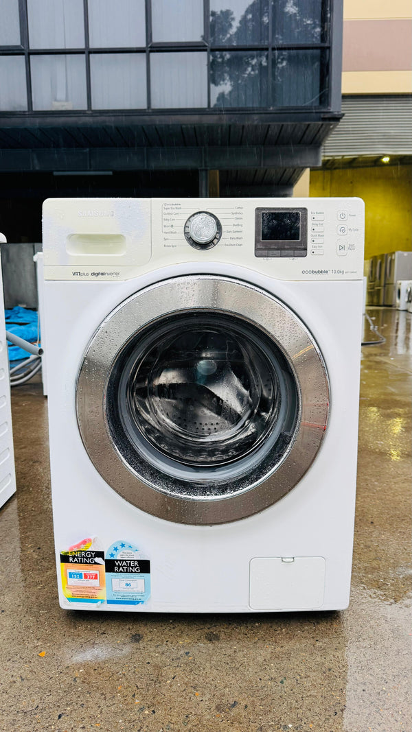 SAMSUNG 10KGS FRONT LOADER WASHING MACHINE