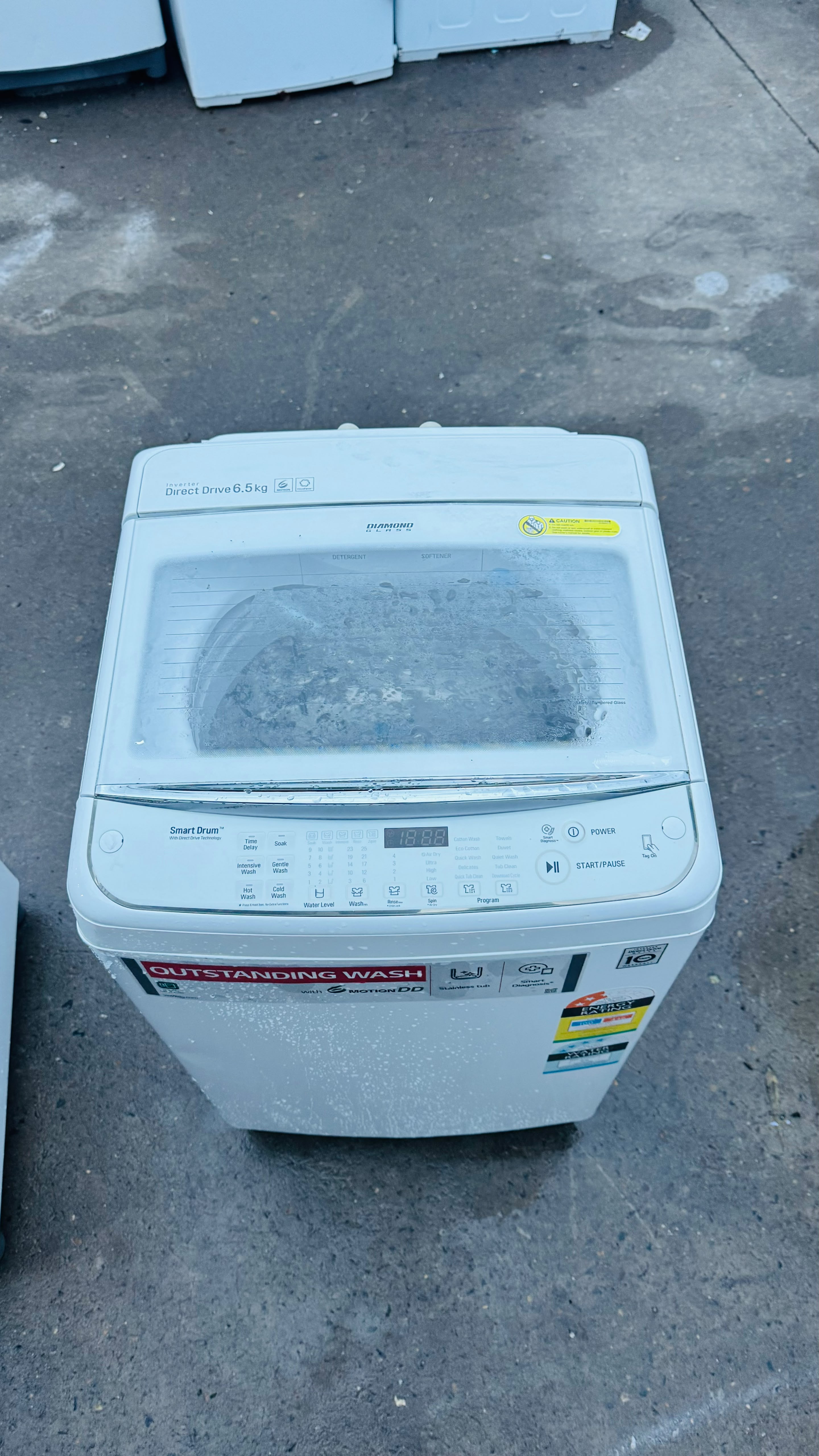 LG 6.5KGS TOP LOADER WASHING MACHINE