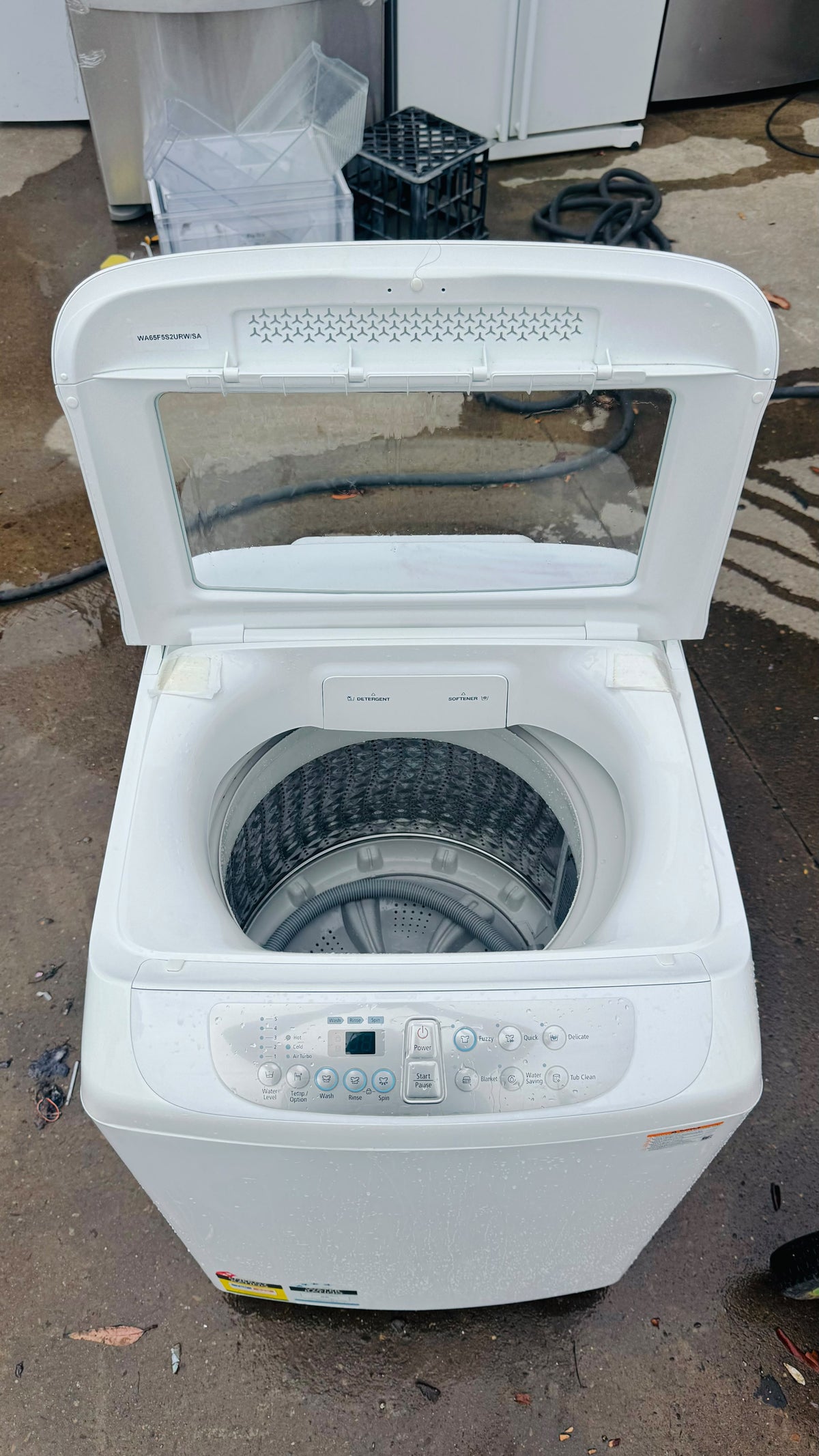 SAMSUNG 6.5KGS TOP LOADER WASHING MACHINE