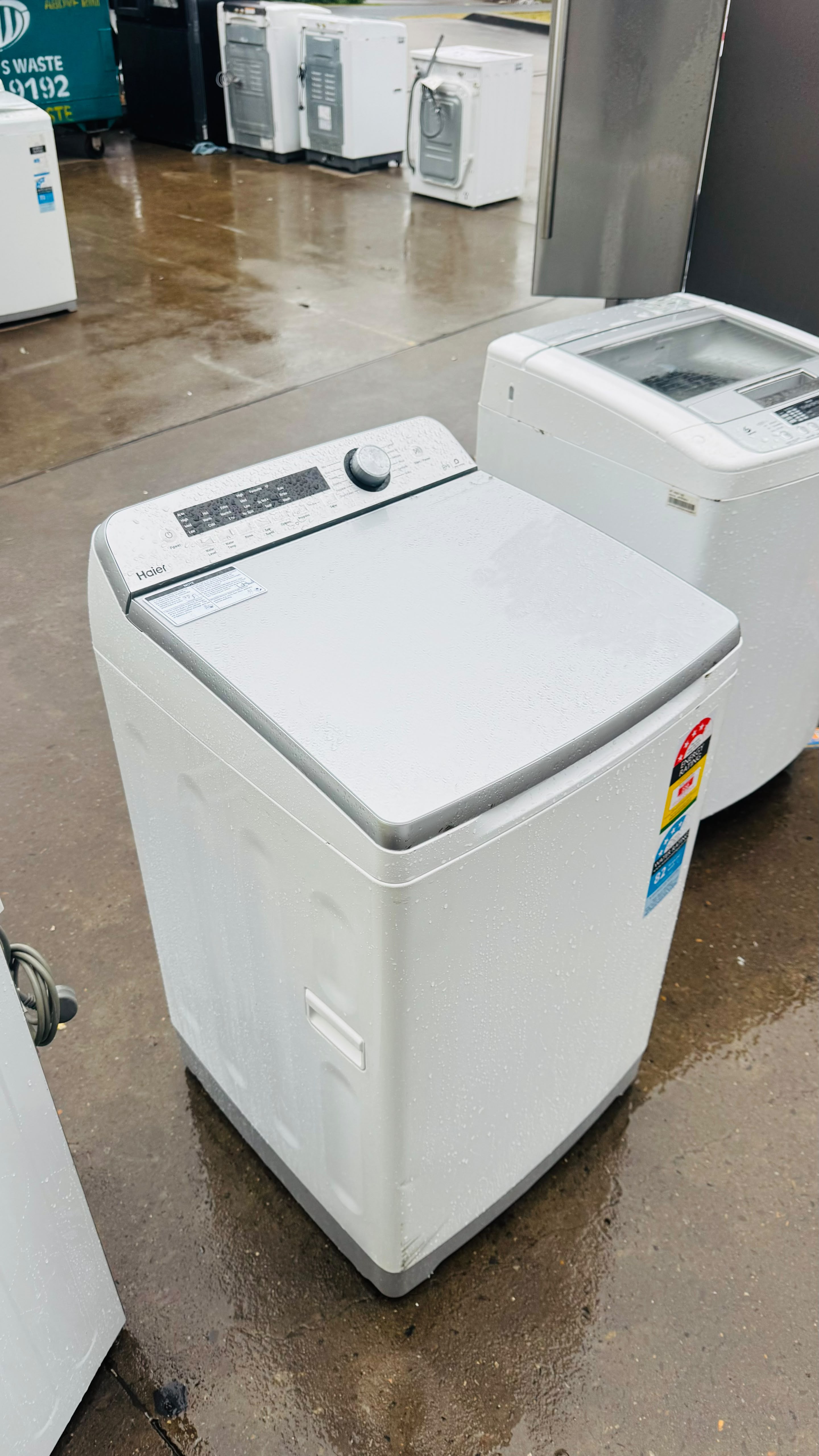 HAIER 8KGS TOP LOADER WASHING MACHINE