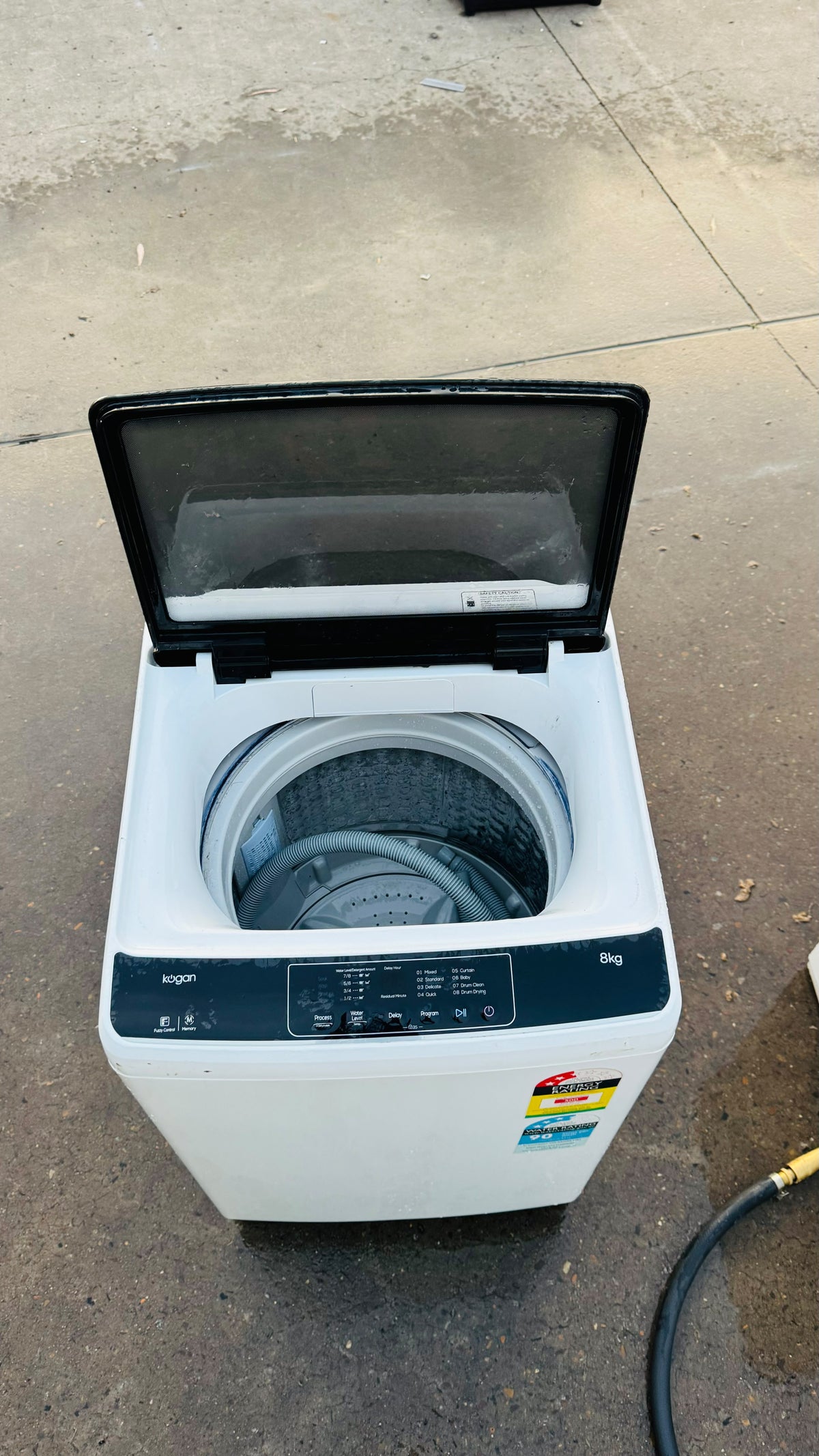 KOGAN 8KGS TOP LOADER WASHING MACHINE