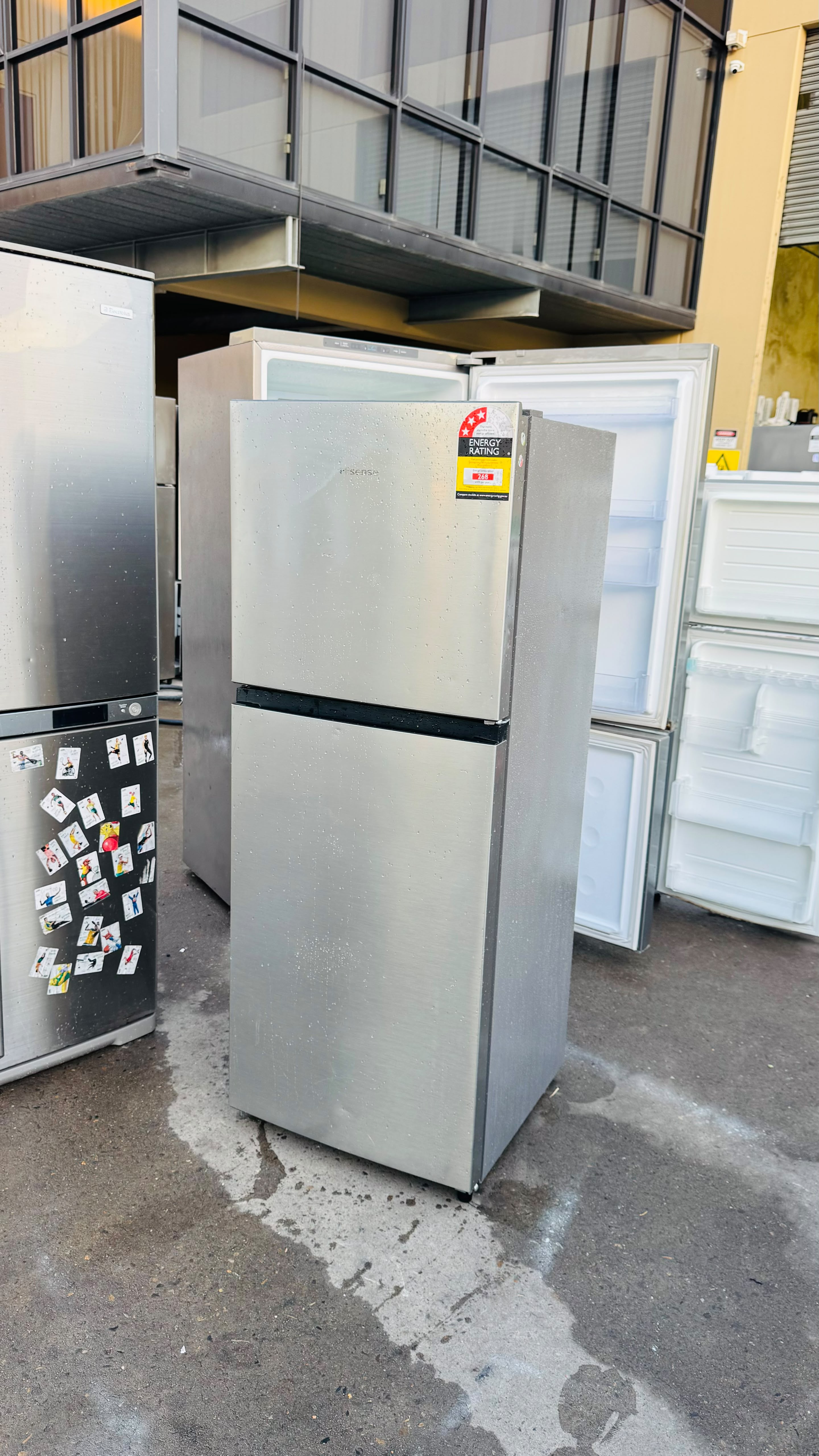 HISENSE 205 LITRES FRIDGE FREEZER