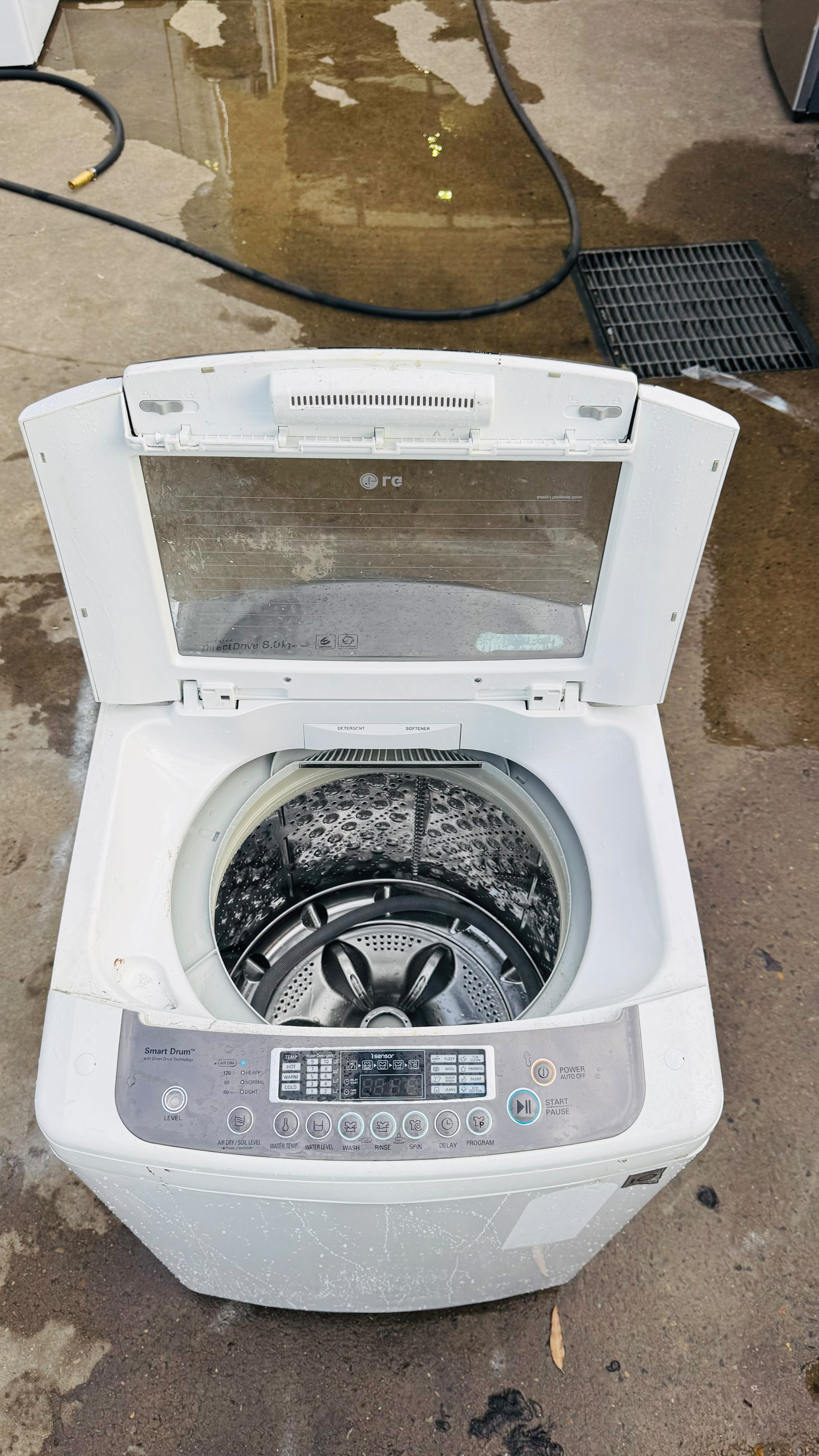 LG 8KGS TOP LOADER WASHING MACHINE