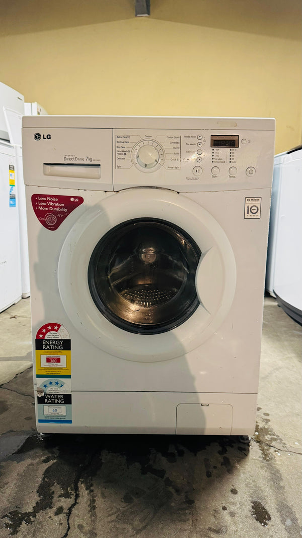 LG 7KGS FRONT LOADER WASHING MACHINE