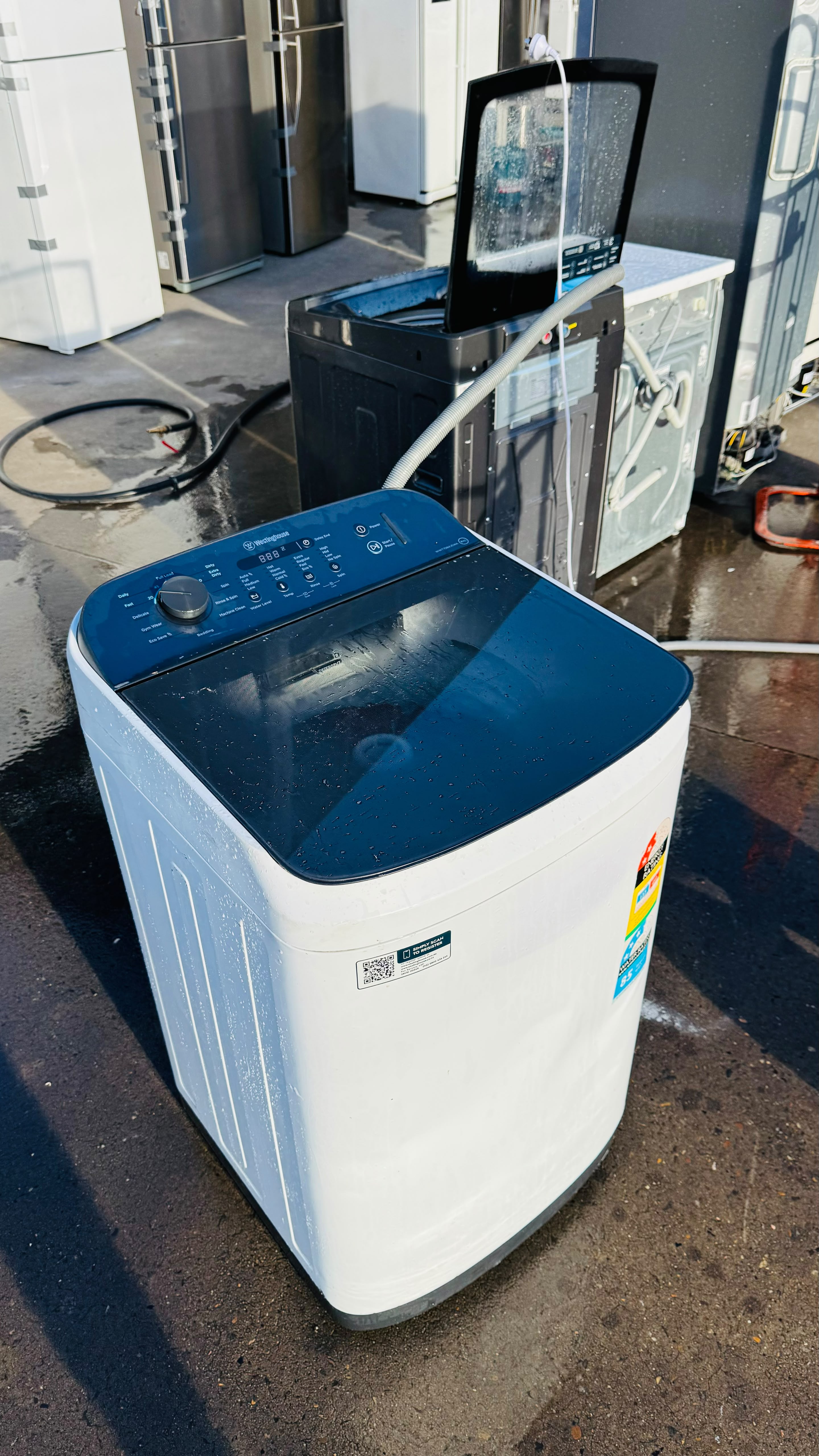 WESTINGHOUSE 7KGS TOP LOADER WASHING MACHINE