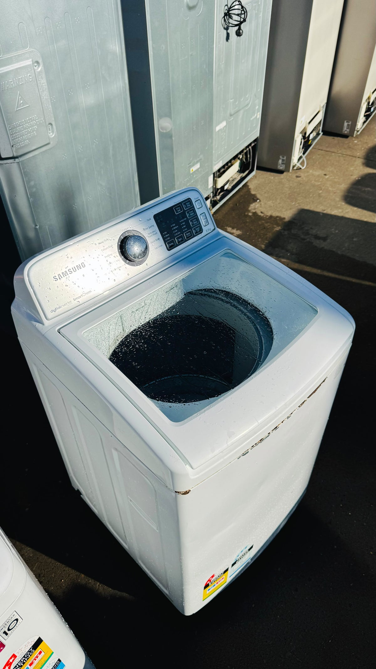 SAMSUNG 8KGS TOP LOADER WASHING MACHINE