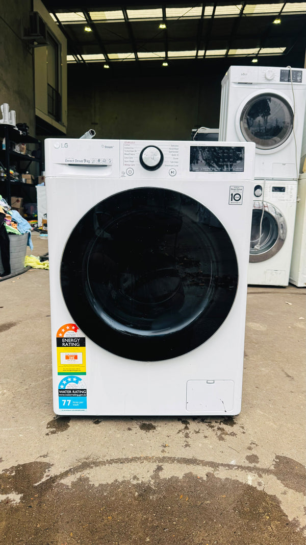 LG 9KGS FRONT LOADER WASHING MACHINE