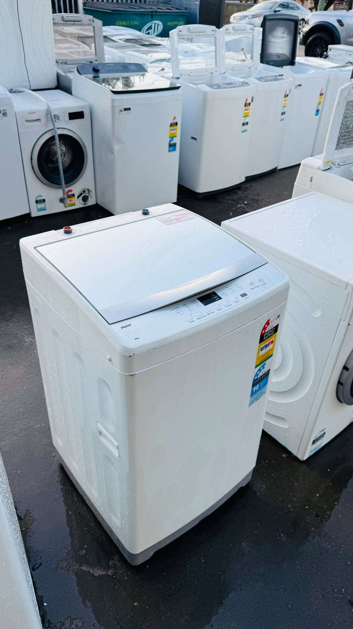 HAIER 8KGS TOP LOADER WASHING MACHINE