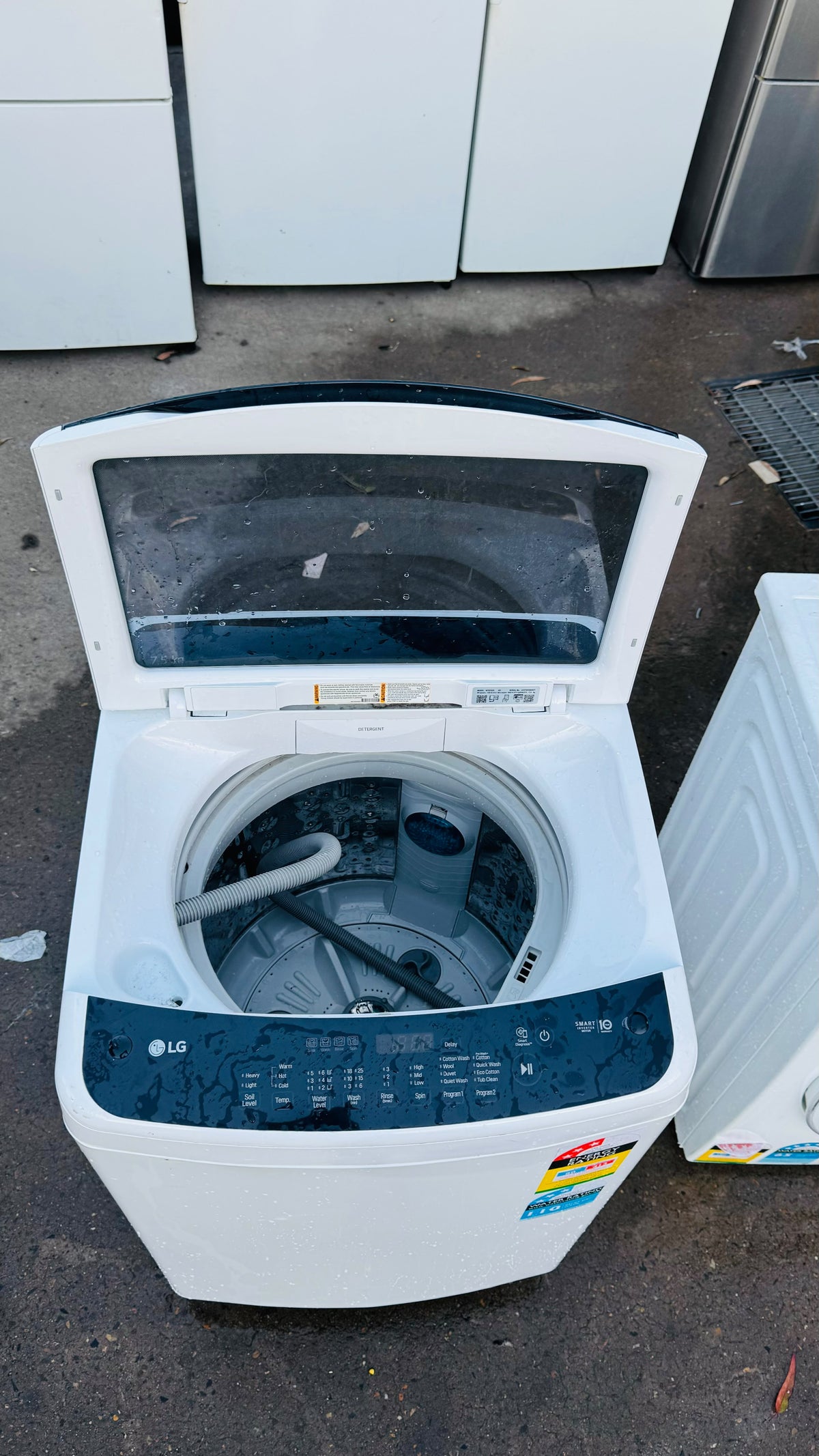 LG 7.5KGS TOP LOADER WASHING MACHINE