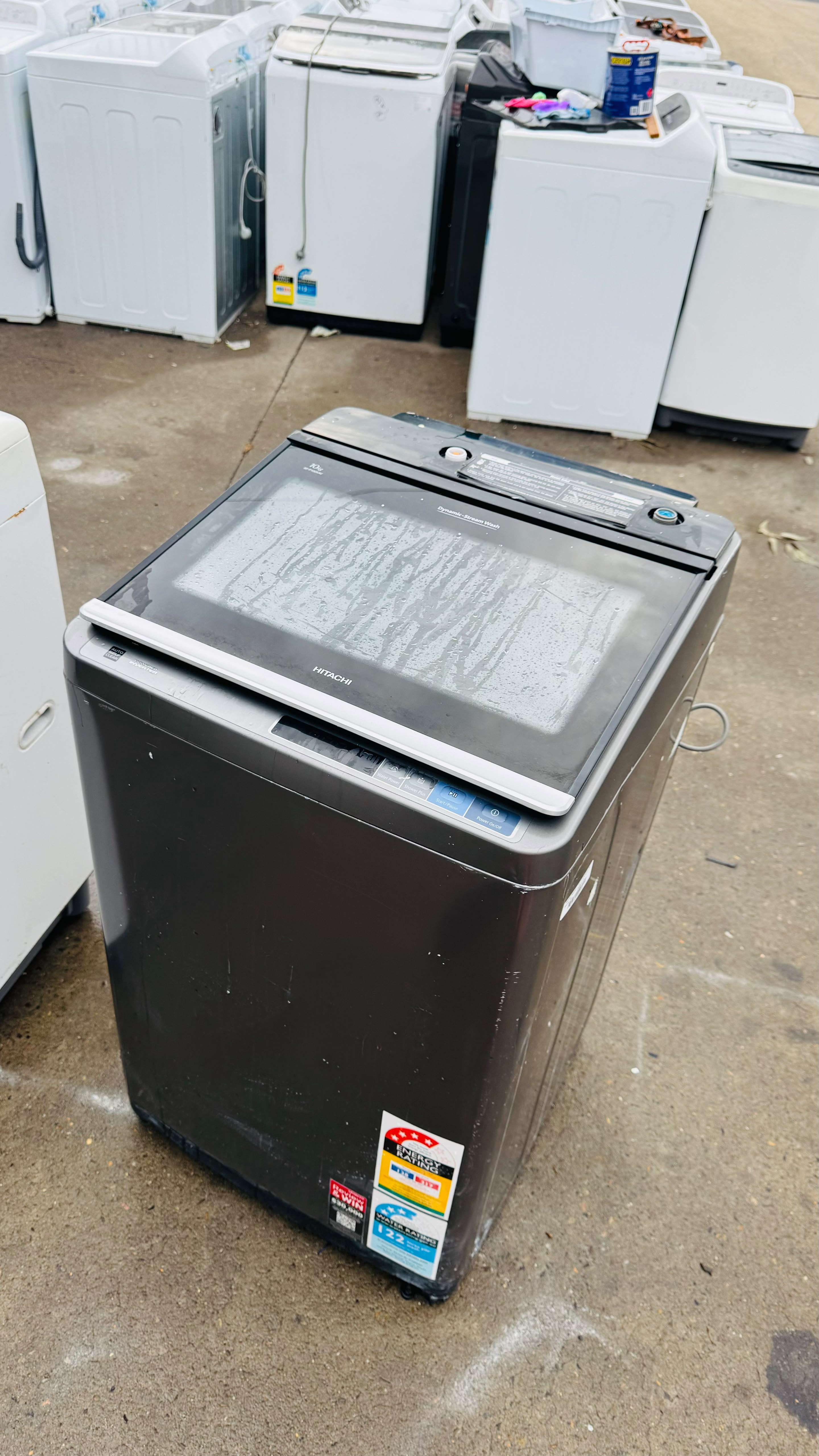 HITACHI 10KGS TOP LOADER WASHING MACHINE