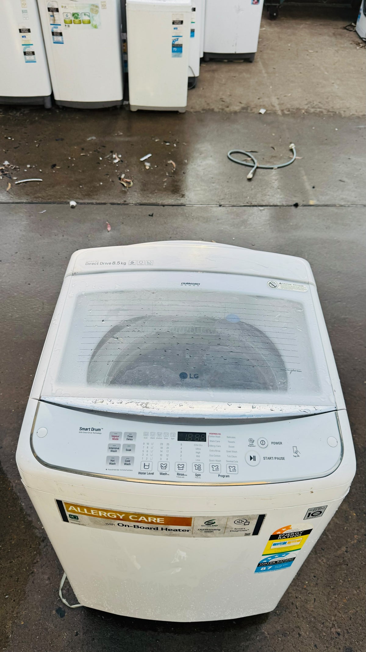 LG 8.5KGS TOP LOADER WASHING MACHINE