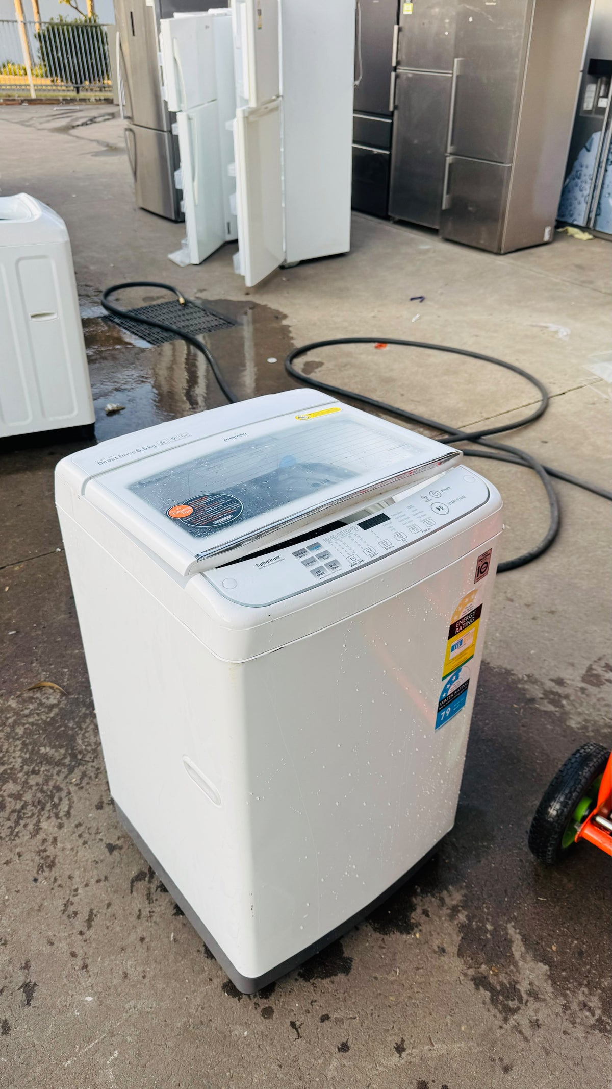 LG 6.5KGS TOP LOADER WASHING MACHINE