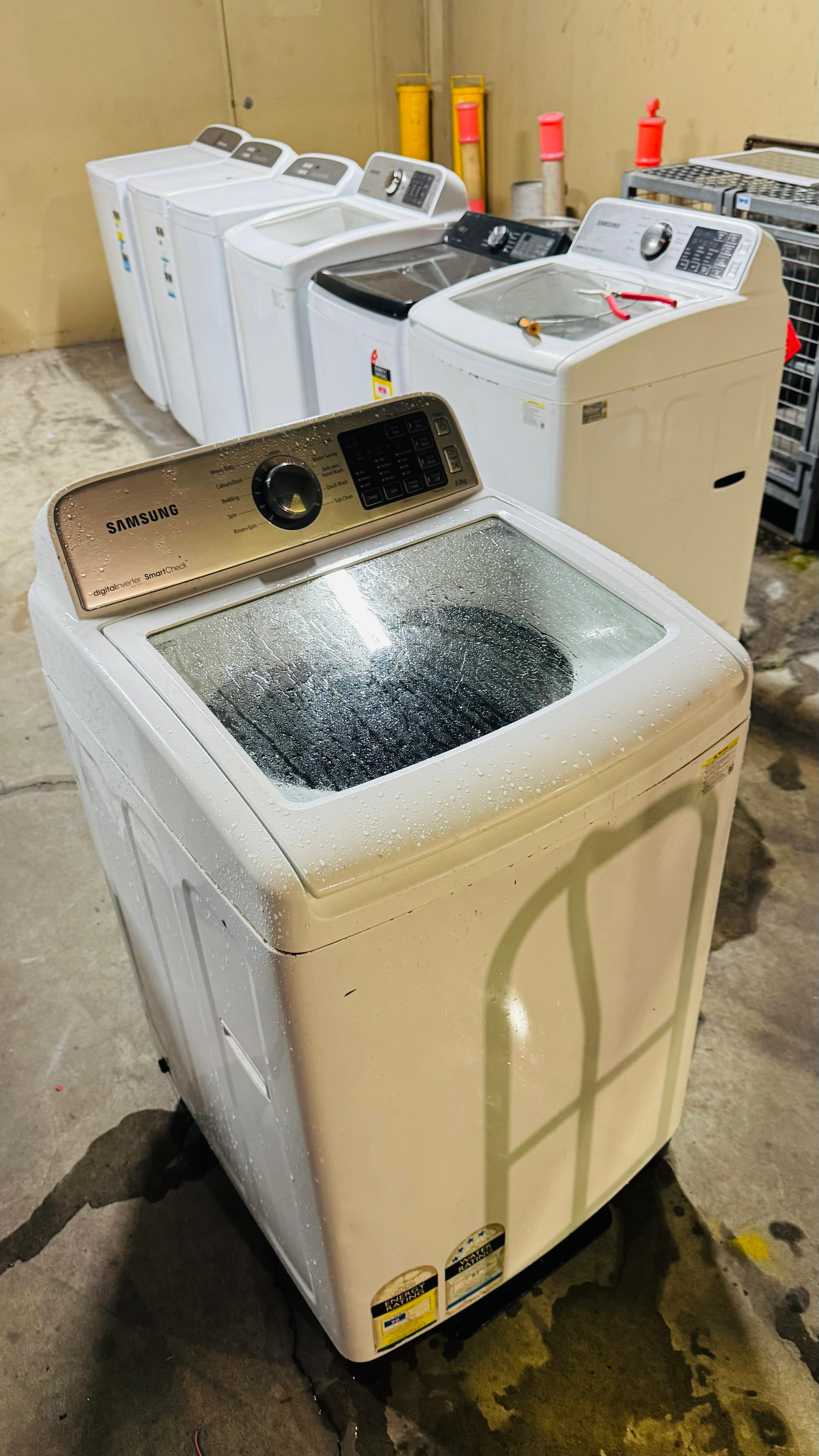 SAMSUNG 8 KGS TOP LOADER WASHING MACHINE