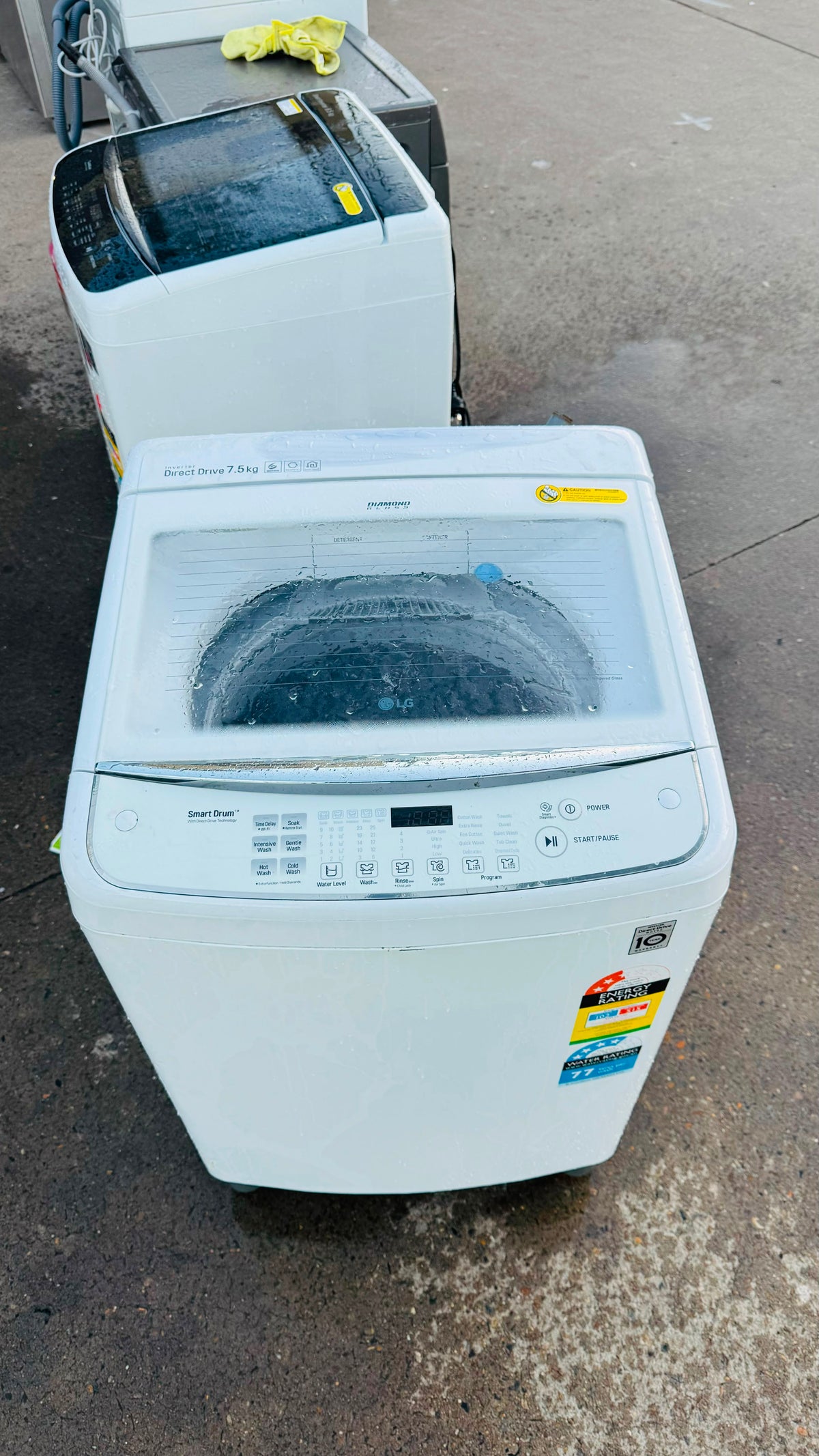 LG 7.5KGS TOP LOADER WASHING MACHINE