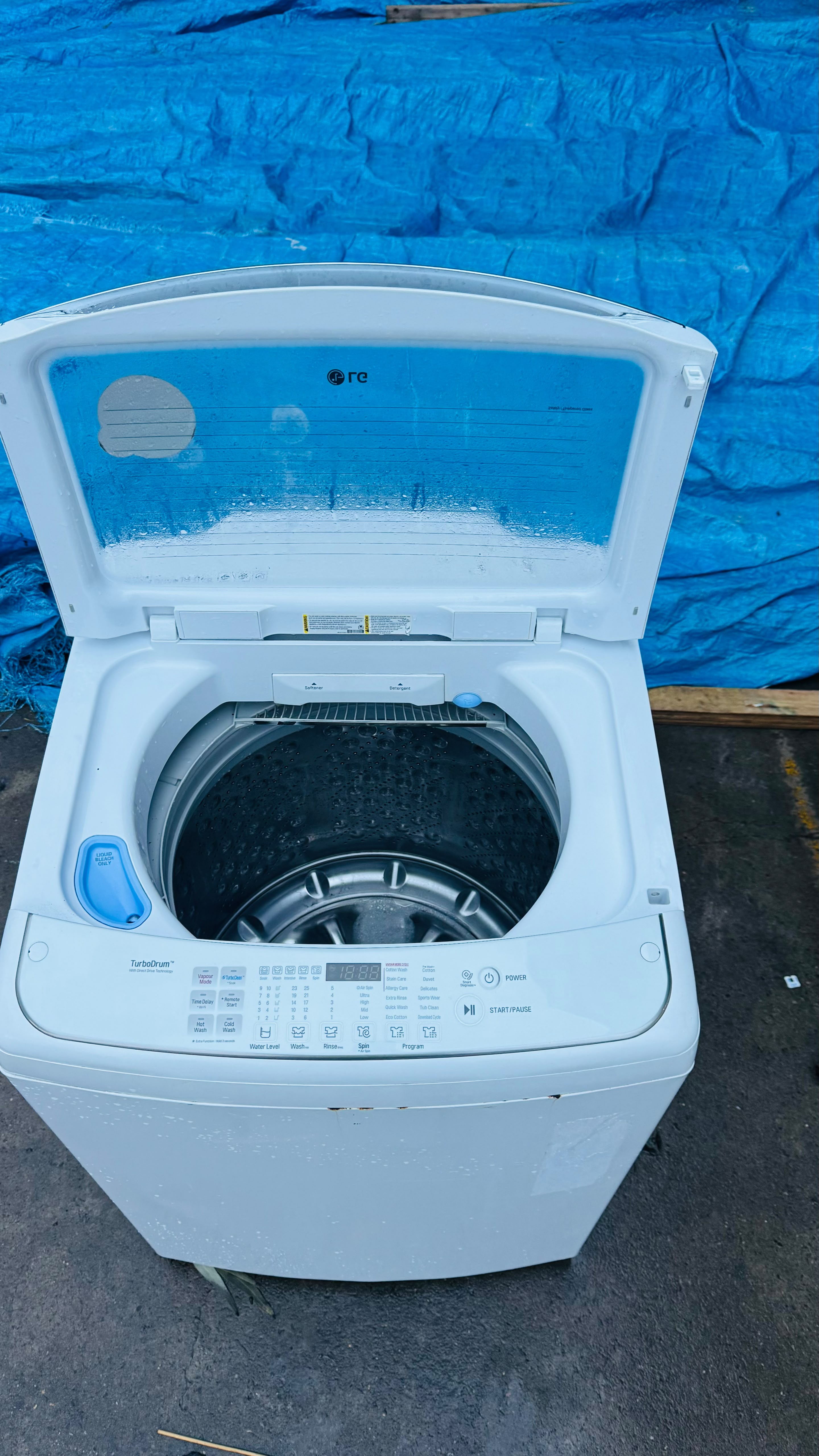 LG 14KGS TOP LOADER WASHING MACHINE