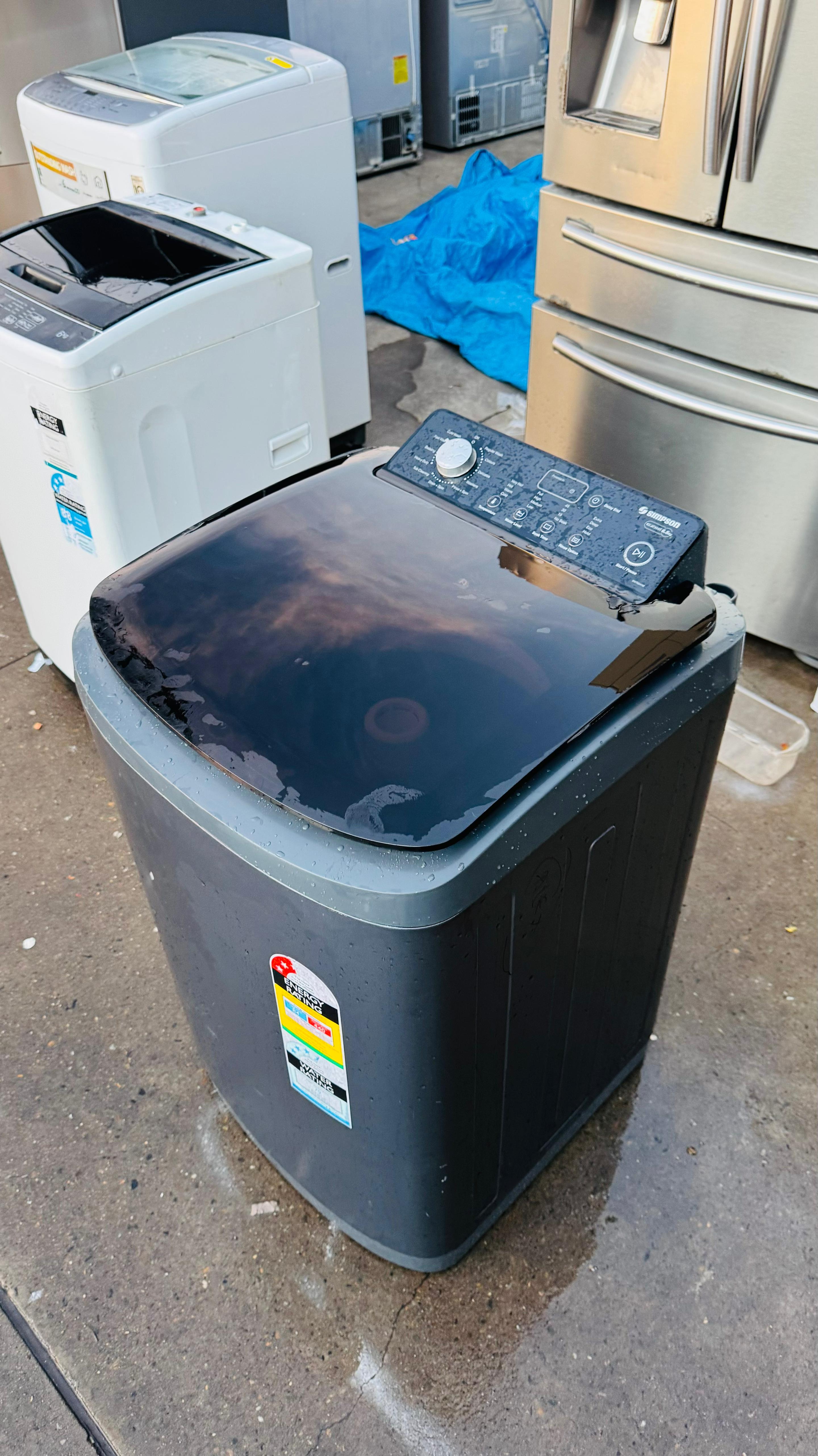 SIMPSON 6.5 KGS TOP LOADER WASHING MACHINE