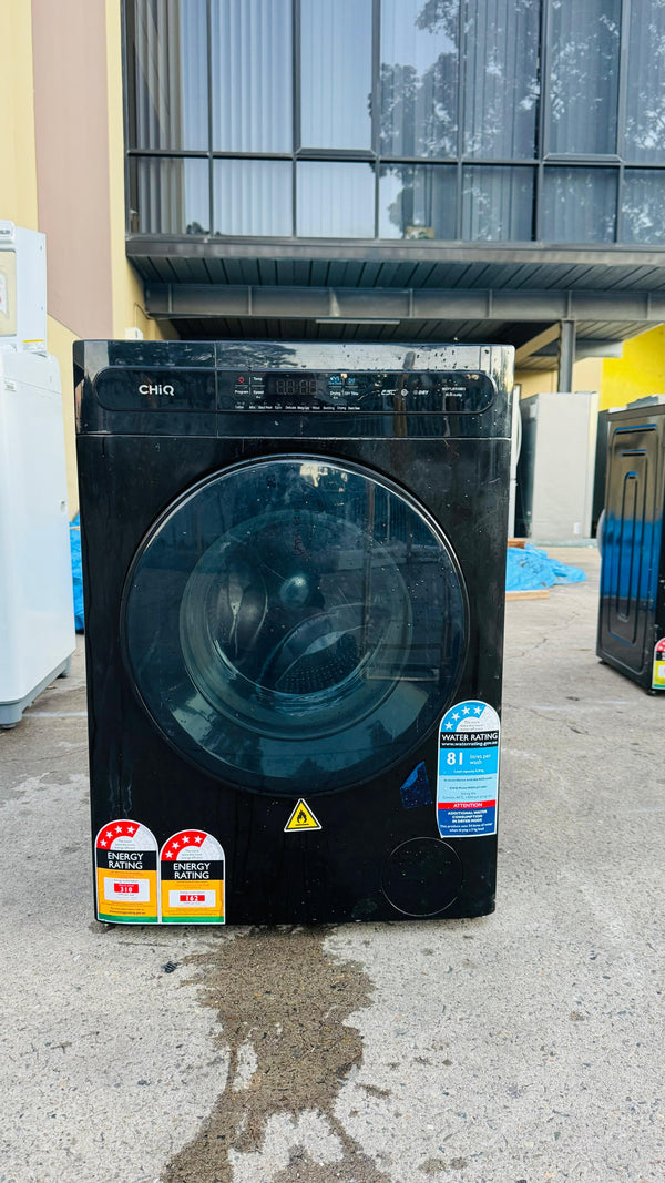 CHIQ 8 KGS FRONT LOADER WASHING MACHINE