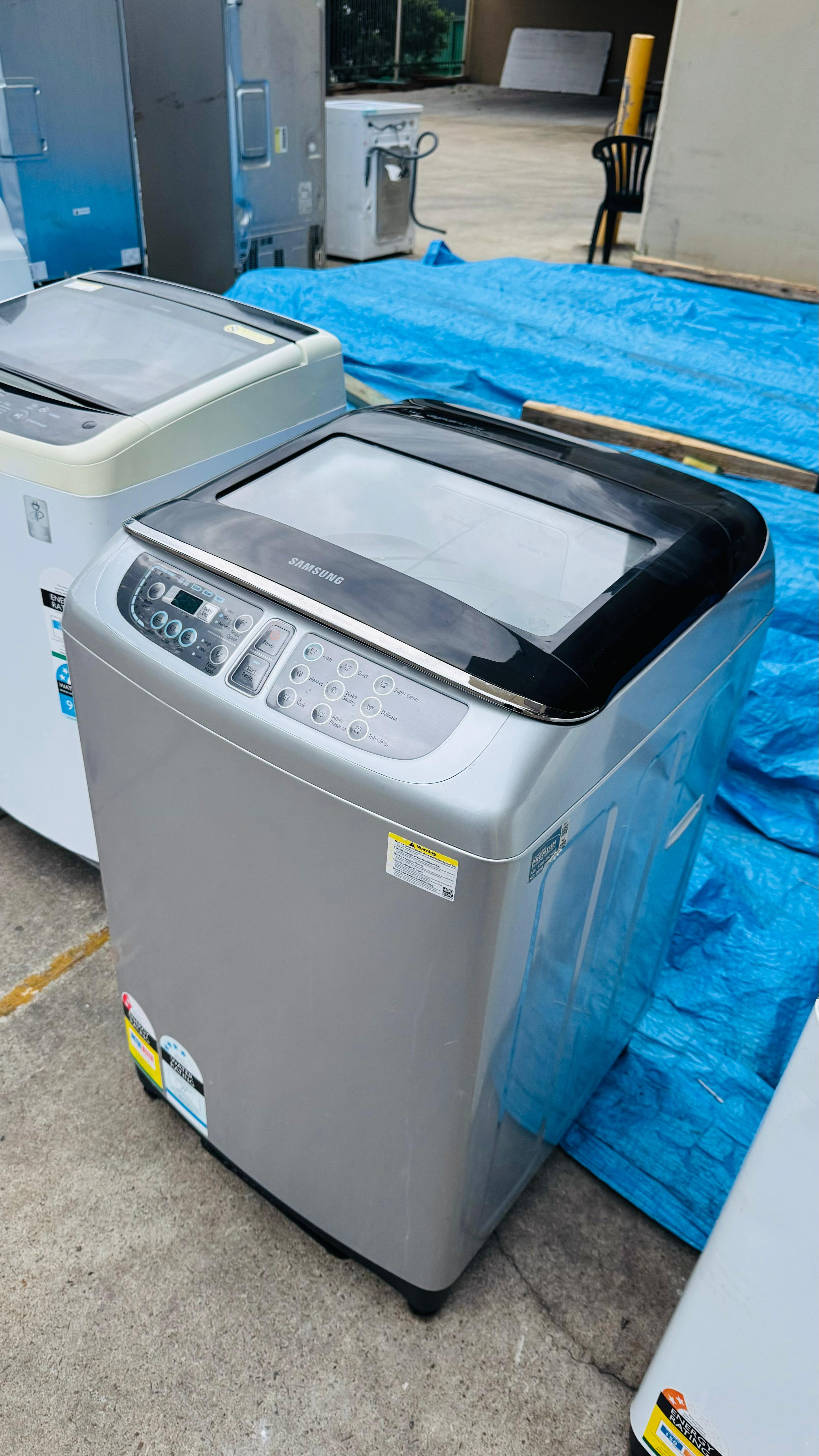 SAMSUNG 7.5KGS TOP LOADER WASHING MACHINE
