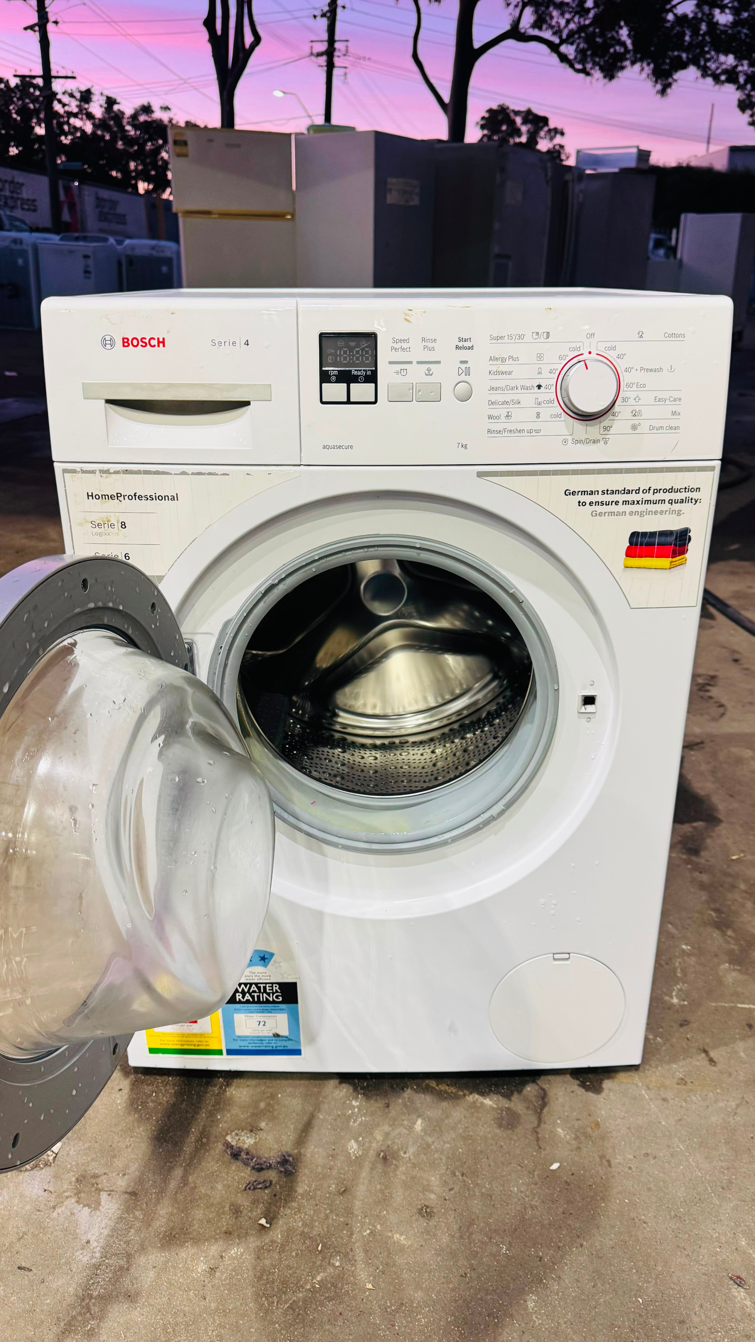 BOSCH 7KGS FRONT LOADER WASHING MACHINE