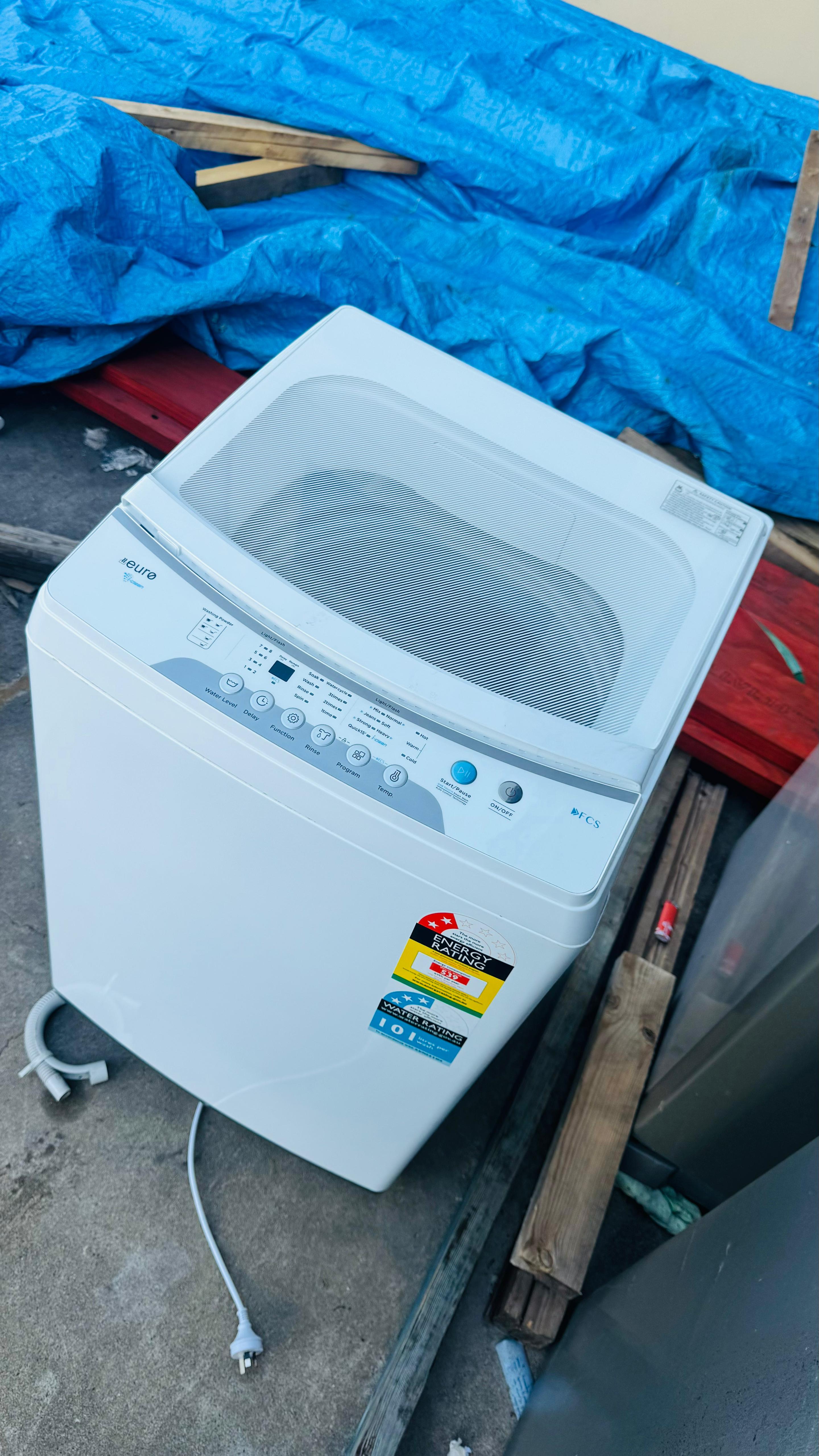 EURO 7 KGS TOP LOADER WASHING MACHINE