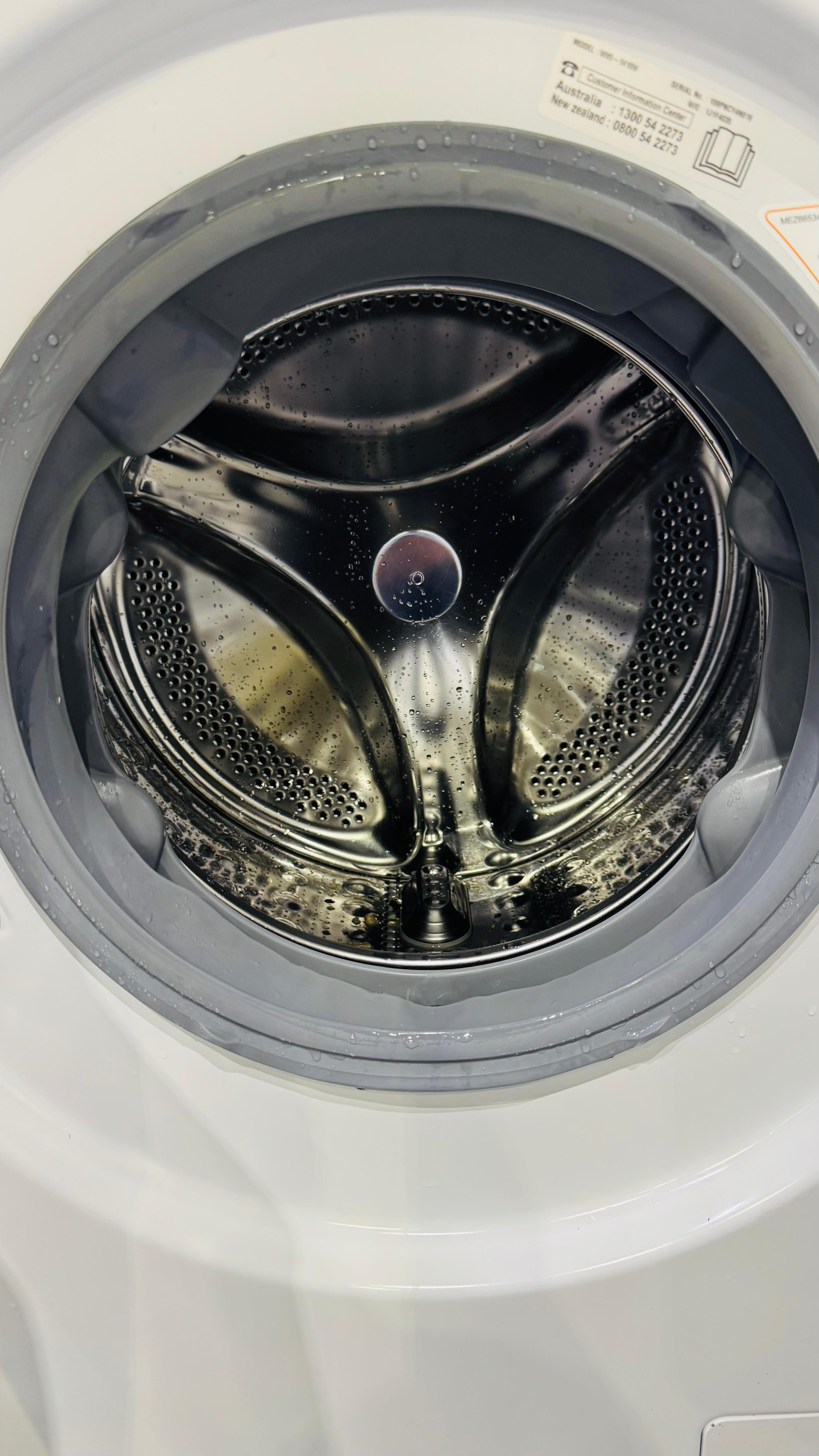 LG 10KGS FRONT LOADER WASHING MACHINE