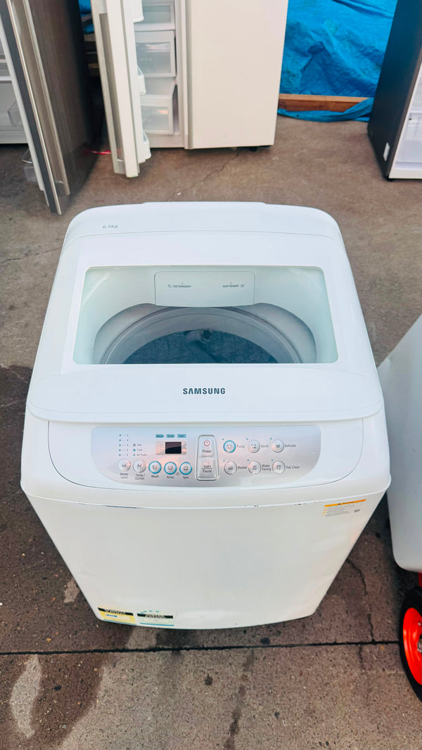 SAMSUNG 6.5KGS TOP LOADER WASHING MACHINE