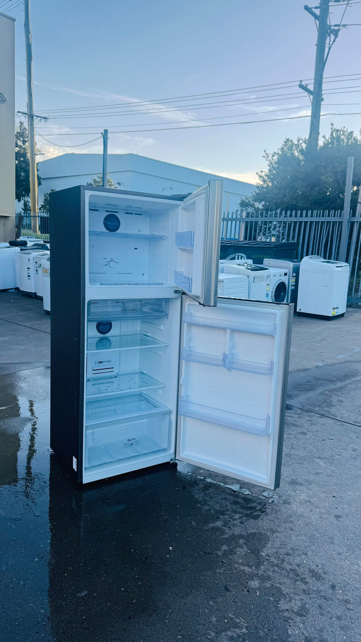 SAMSUNG 400 LITRES FRIDGE FREEZER