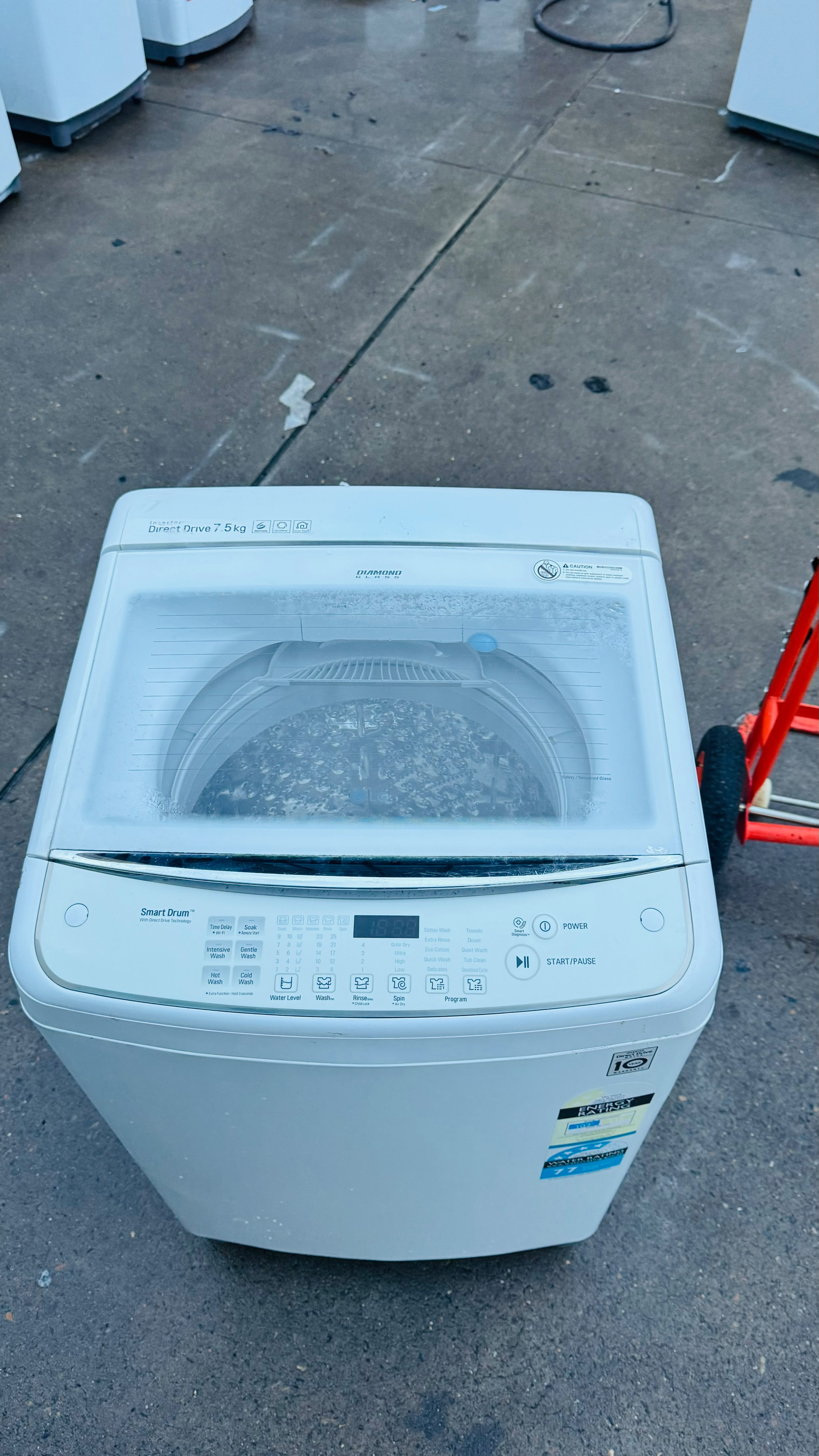 LG 7.5KGS TOP LOADER WASHING MACHINE