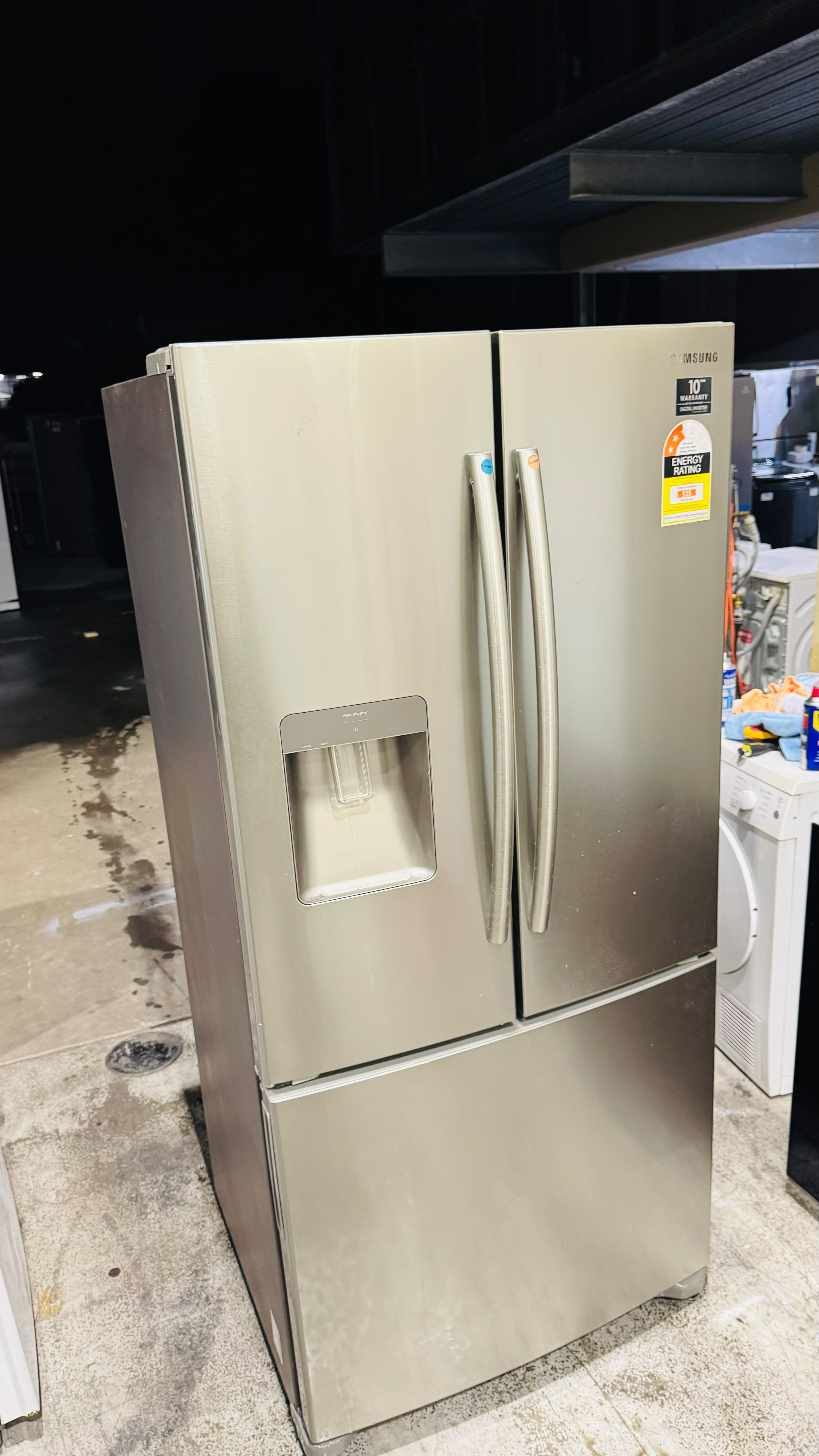 SAMSUNG FRENCH DOOR 533 FRIDGE FREEZER