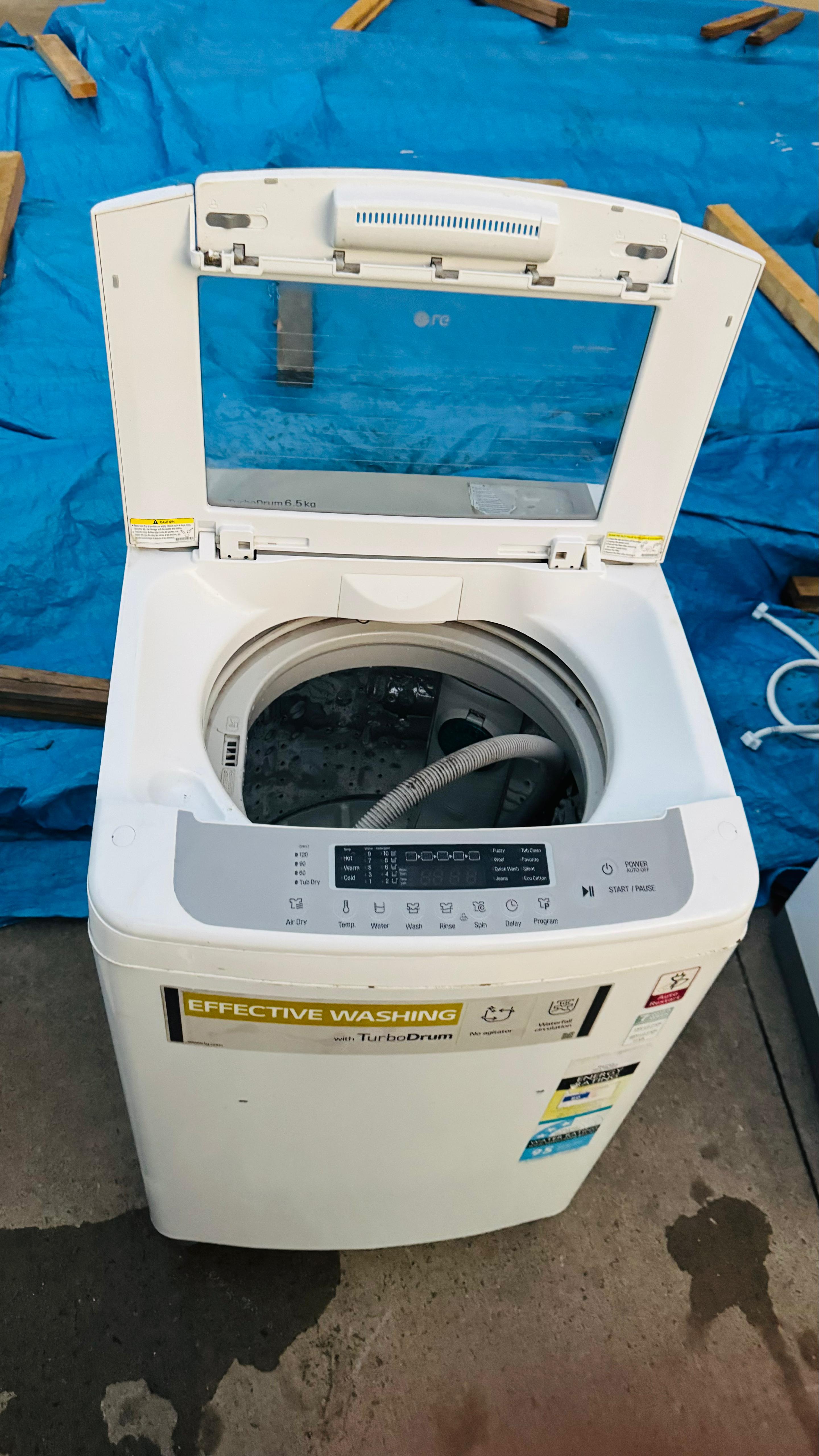 LG 6.5KGS TOP LOADER WASHING MACHINE