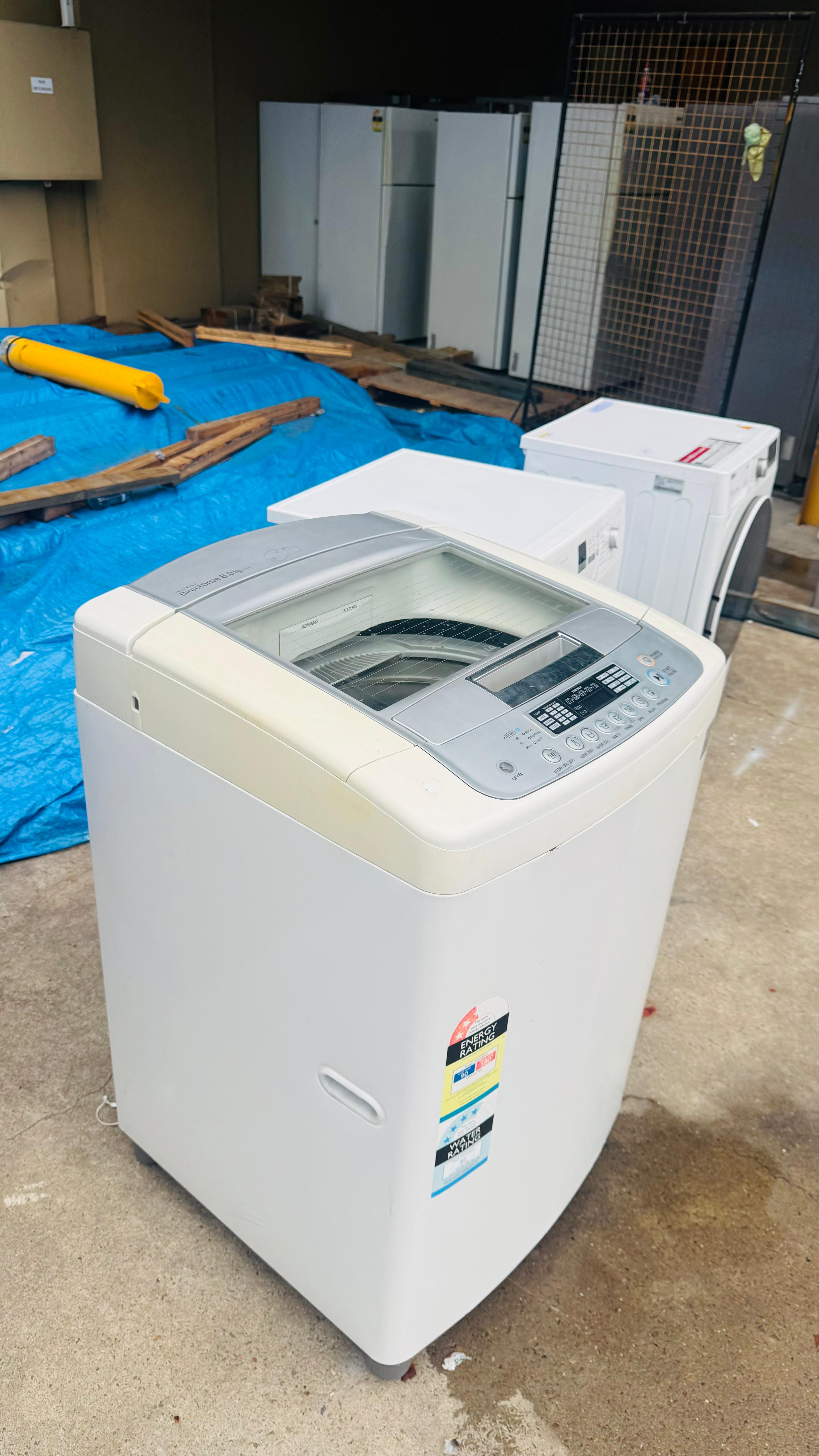 LG 8KGS TOP LOADER WASHING MACHINE