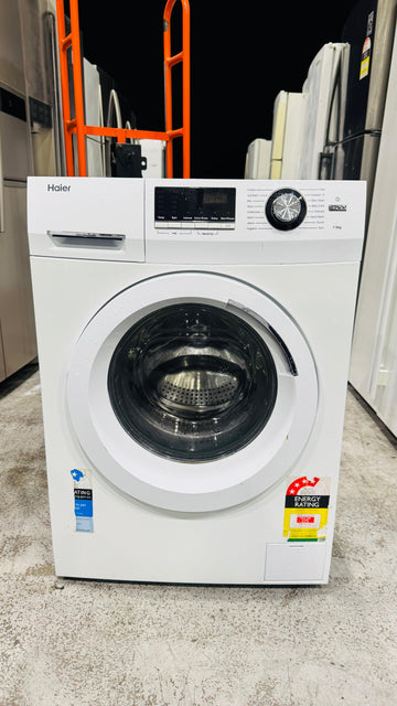 HAIER 7.5KGS FRONT LOADER WASHING MACHINE