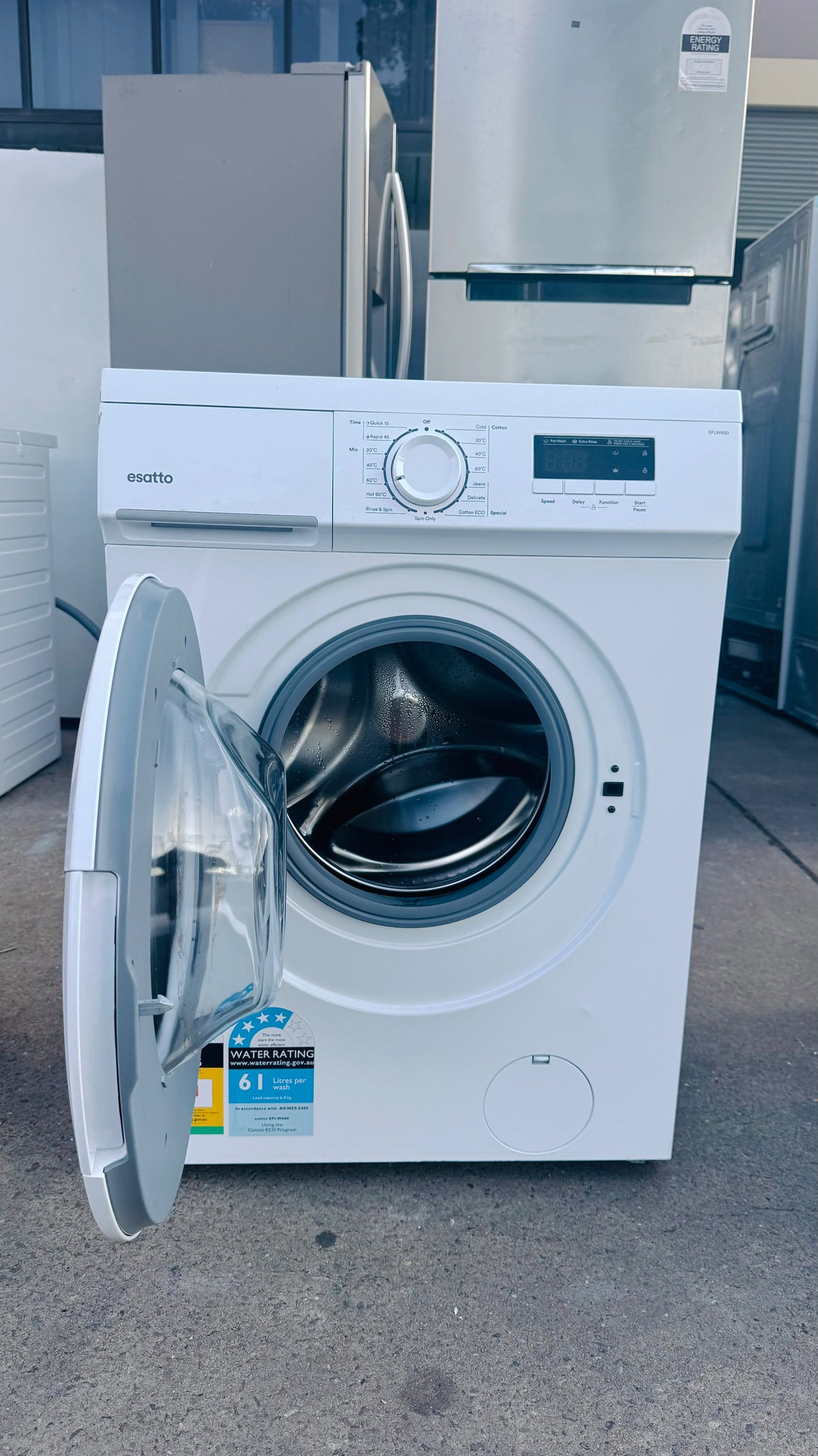 ESATTO 6KGS FRONT LOADER WASHING MACHINE