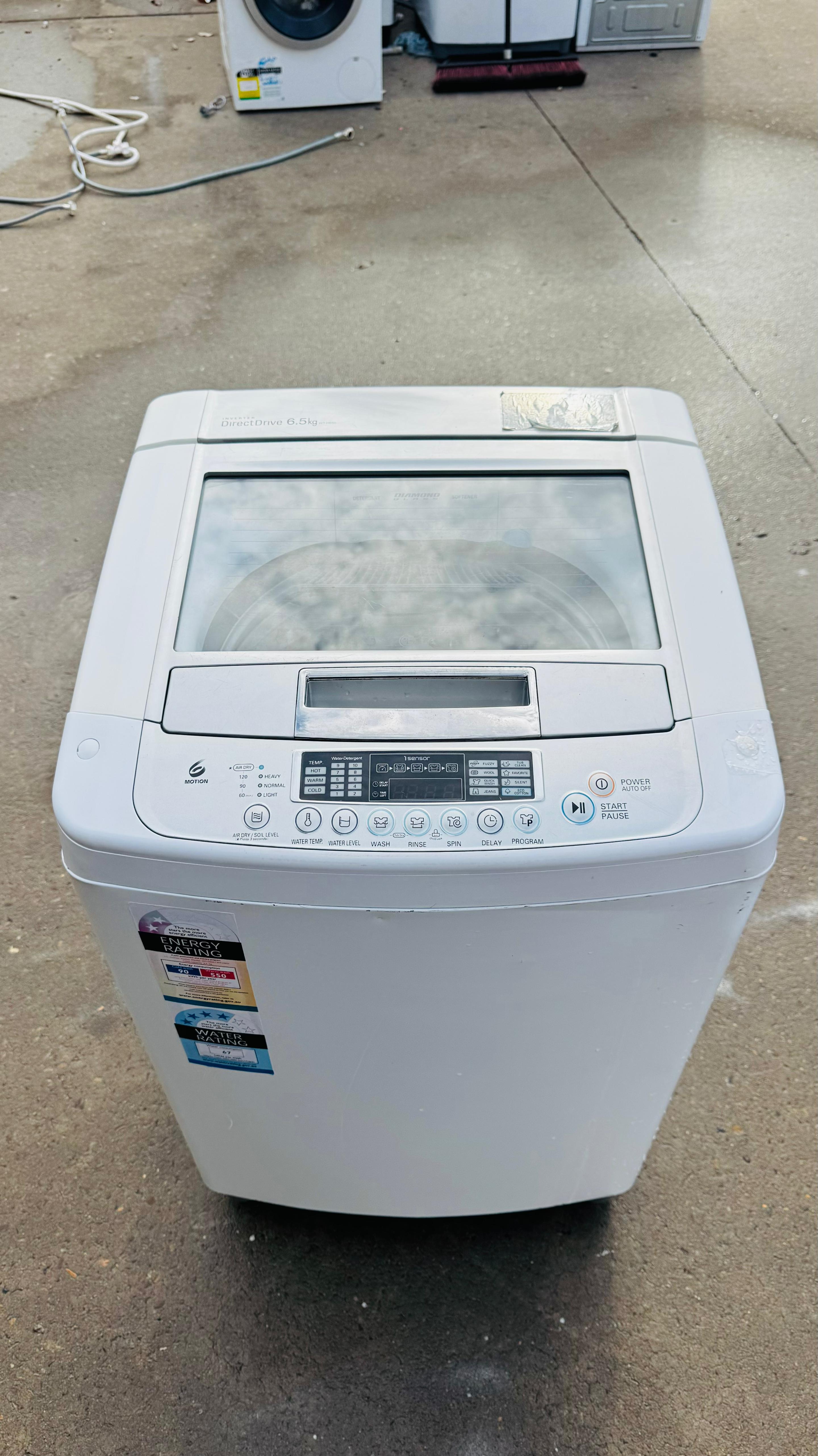 LG 6.5 KGS TOP LOADER WASHING MACHINE