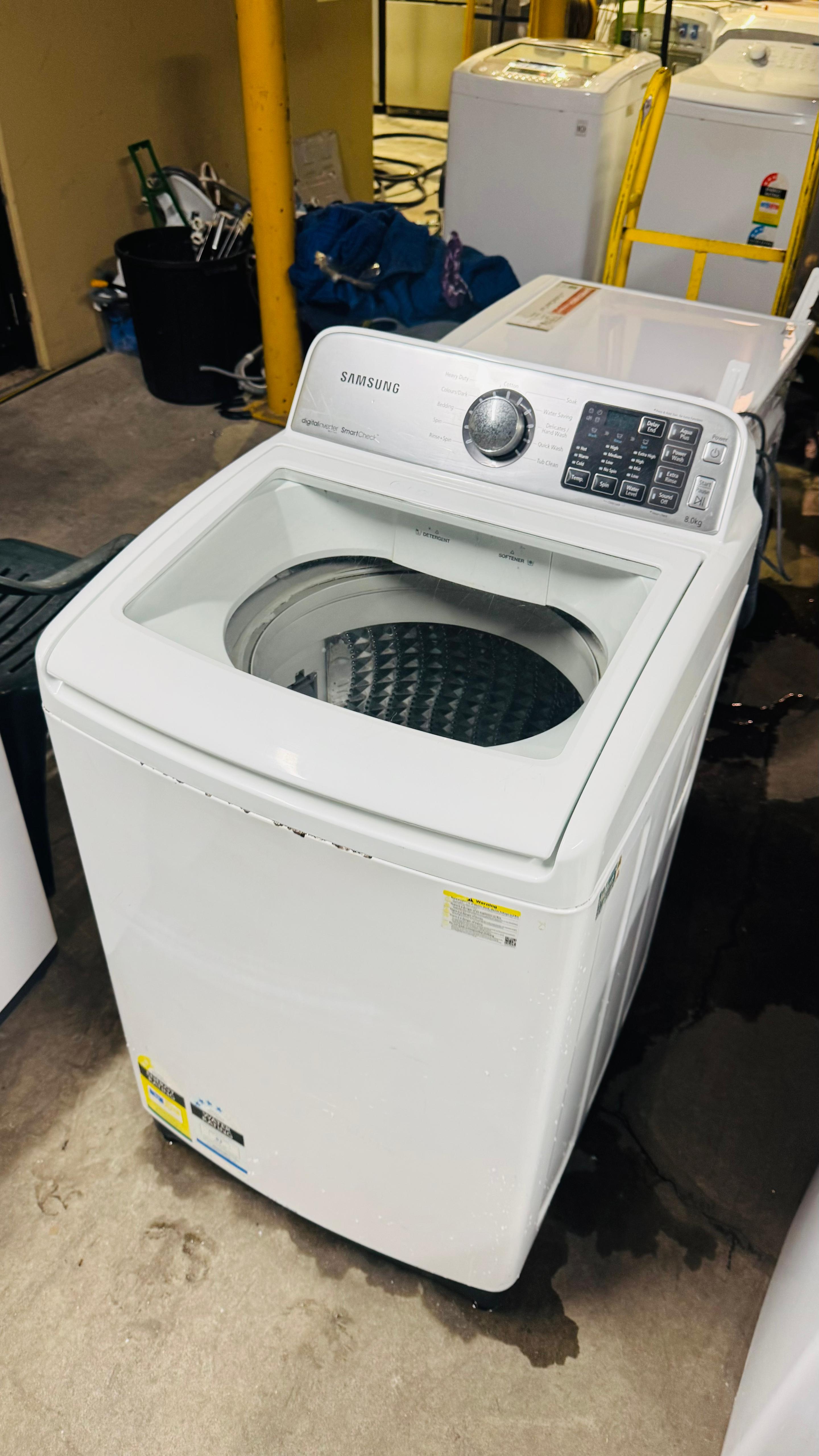 SAMSUNG 8 KGS TOP LOADER WASHING MACHINE
