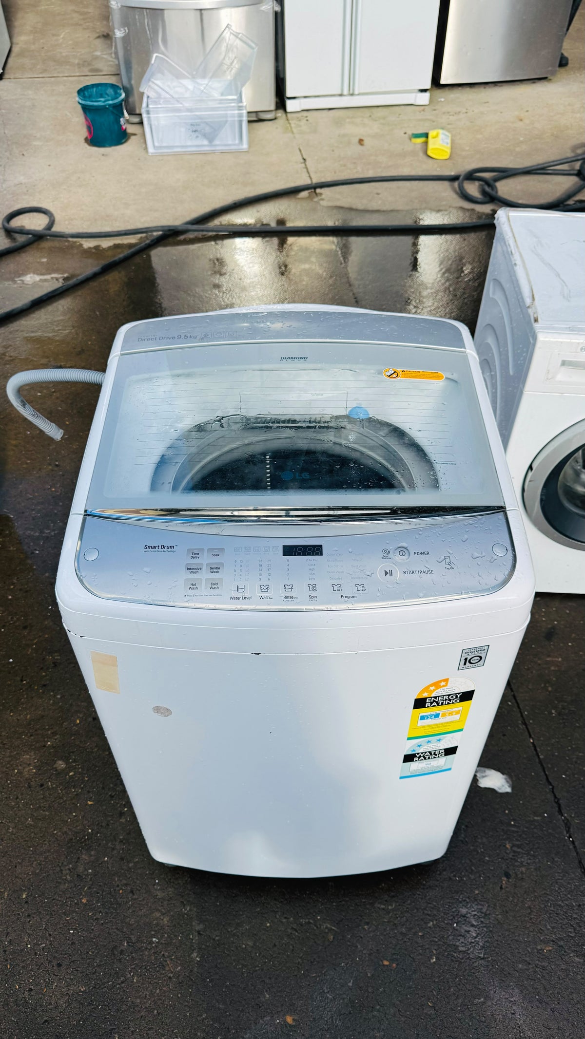 LG 9.5KGS TOP LOADER WASHING MACHINE