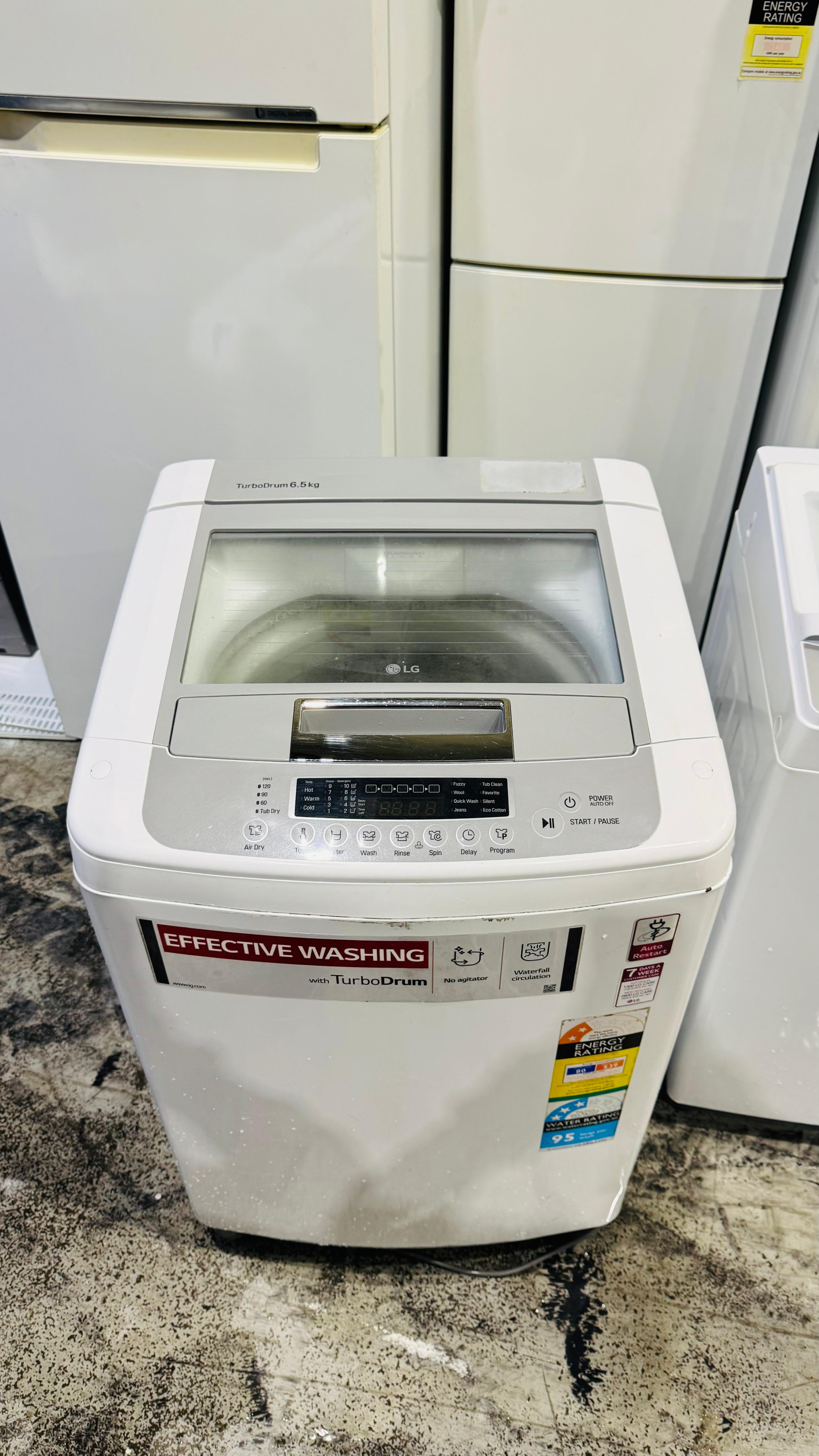 LG 6.5KGS TOP LOADER WASHING MACHINE