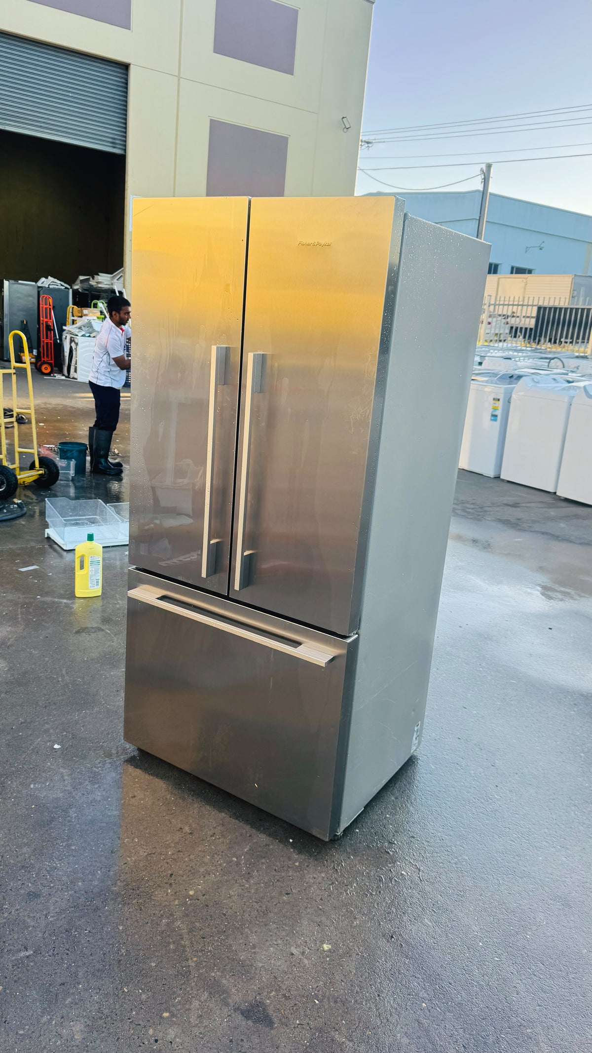 FISHER AND PAYKEL 519 LITRES FRENCH DOOR FRIDGE FREEZER