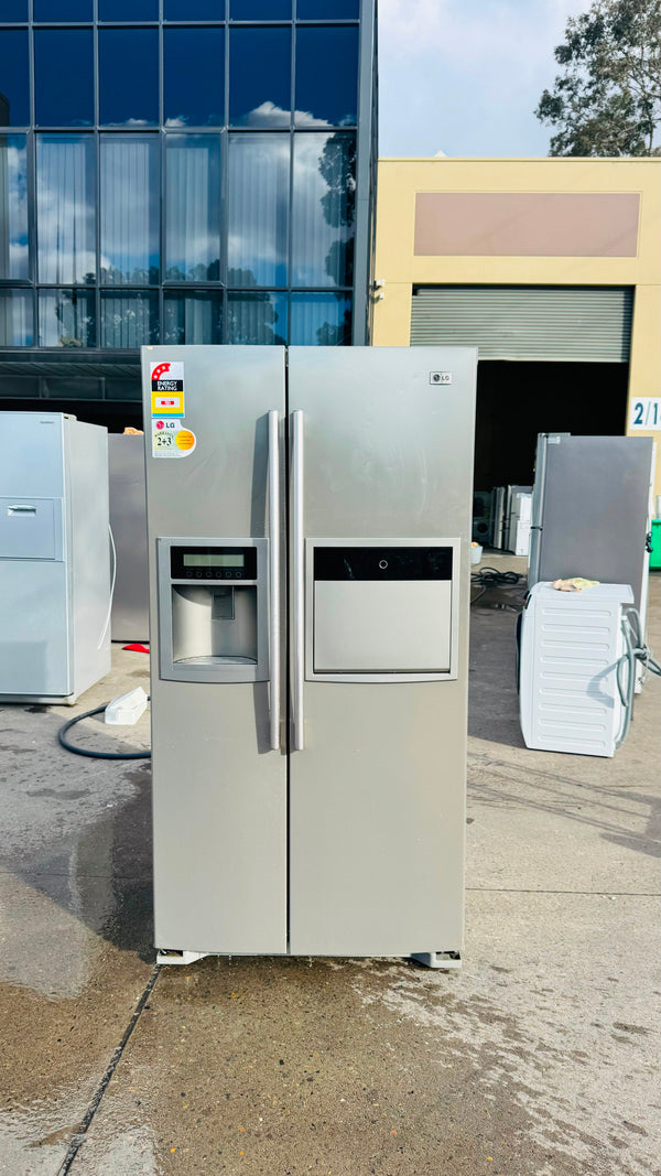LG SIDE BY SIDE 621 LITRES FRIDGE FREEZER