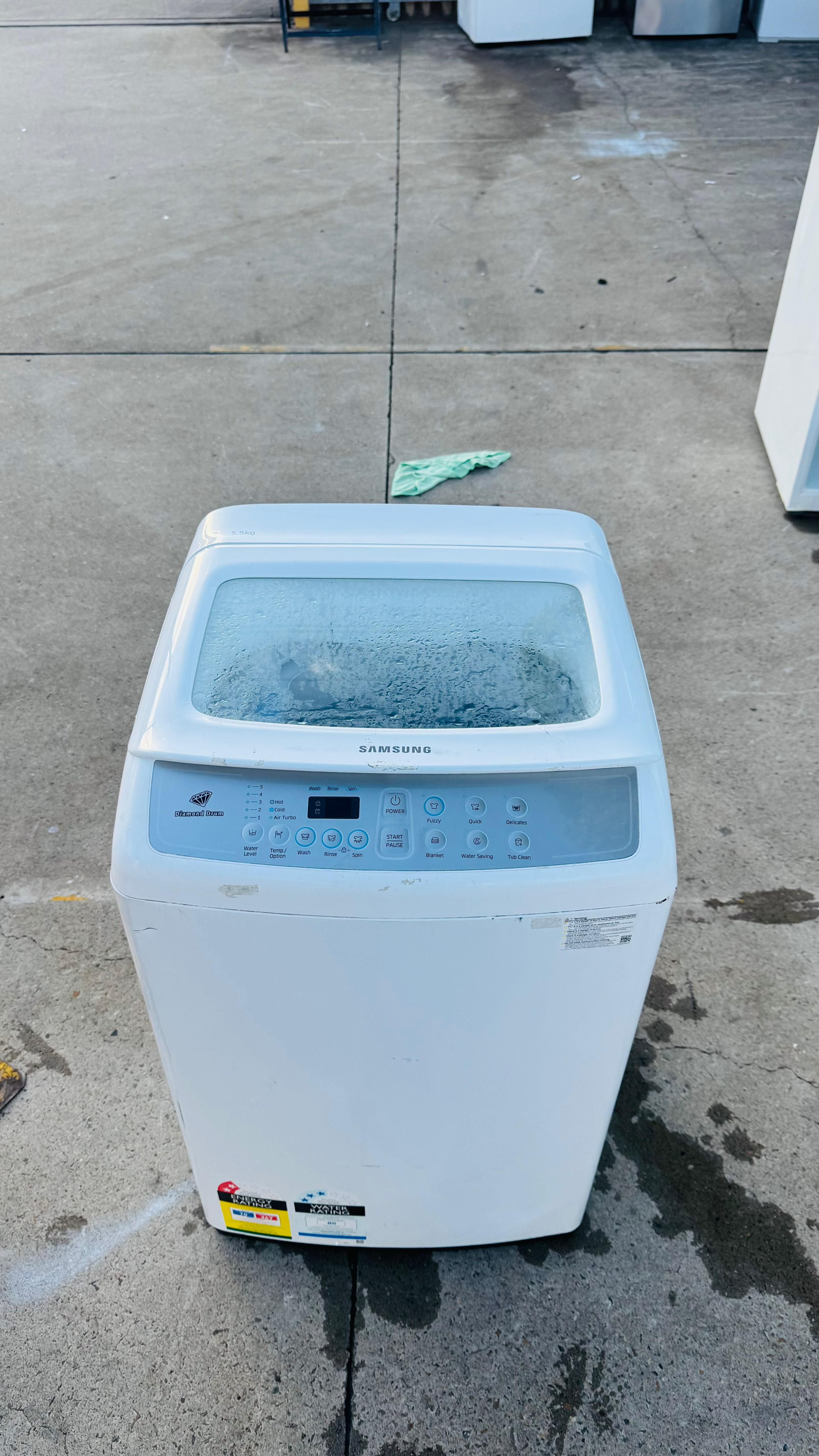 SAMSUNG 5.5KGS TOP LOADER WASHING MACHINE