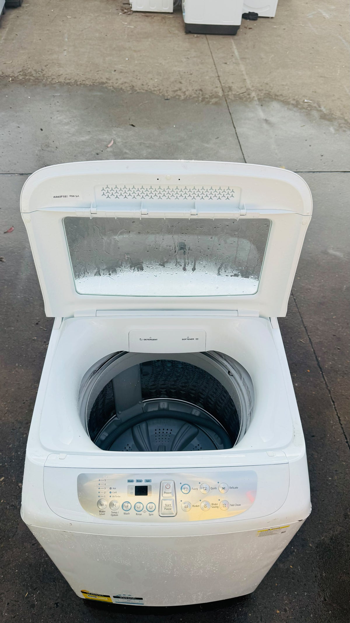 SAMSUNG 6.5KGS TOP LOADER WASHING MACHINE