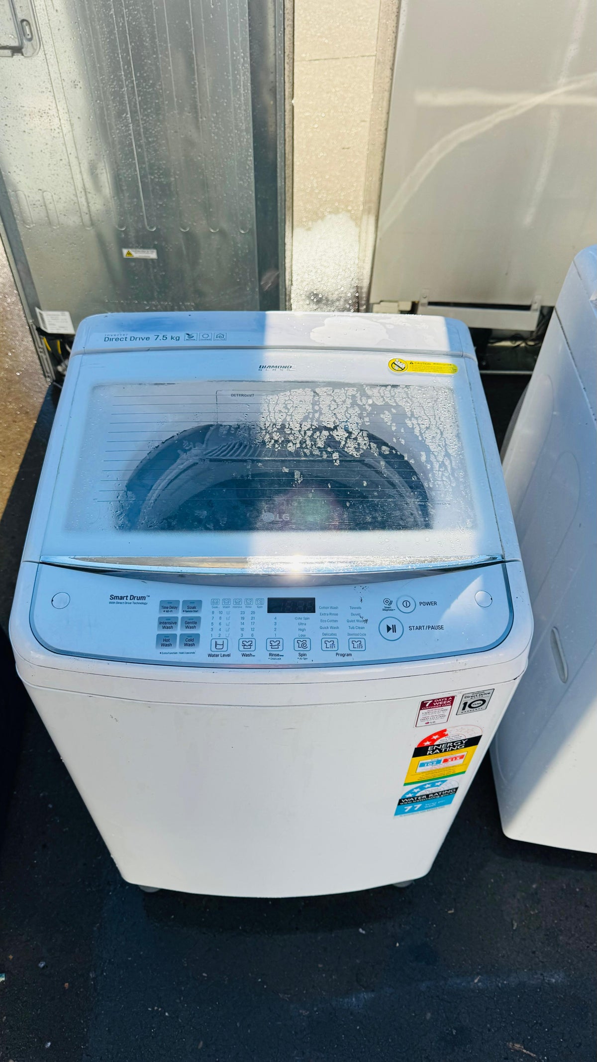 LG 7.5KGS TOP LOADER WASHING MACHINE